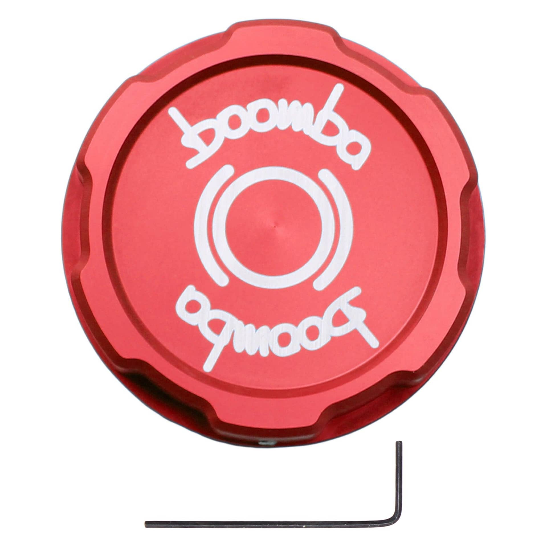 Boomba Red Brake Fluid Reservoir Cap Cover WRX / STI | 031010110200