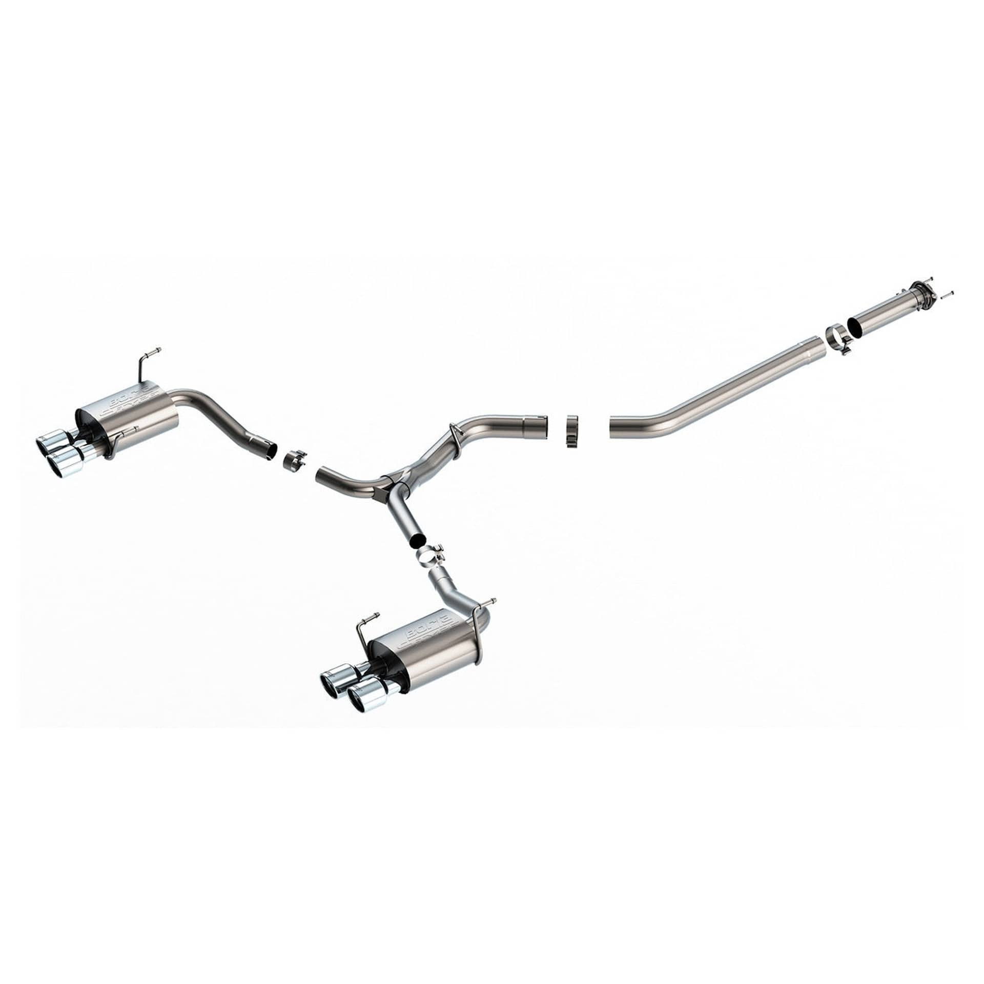 Borla S-Type Cat-Back, Polished Tips | 140907
