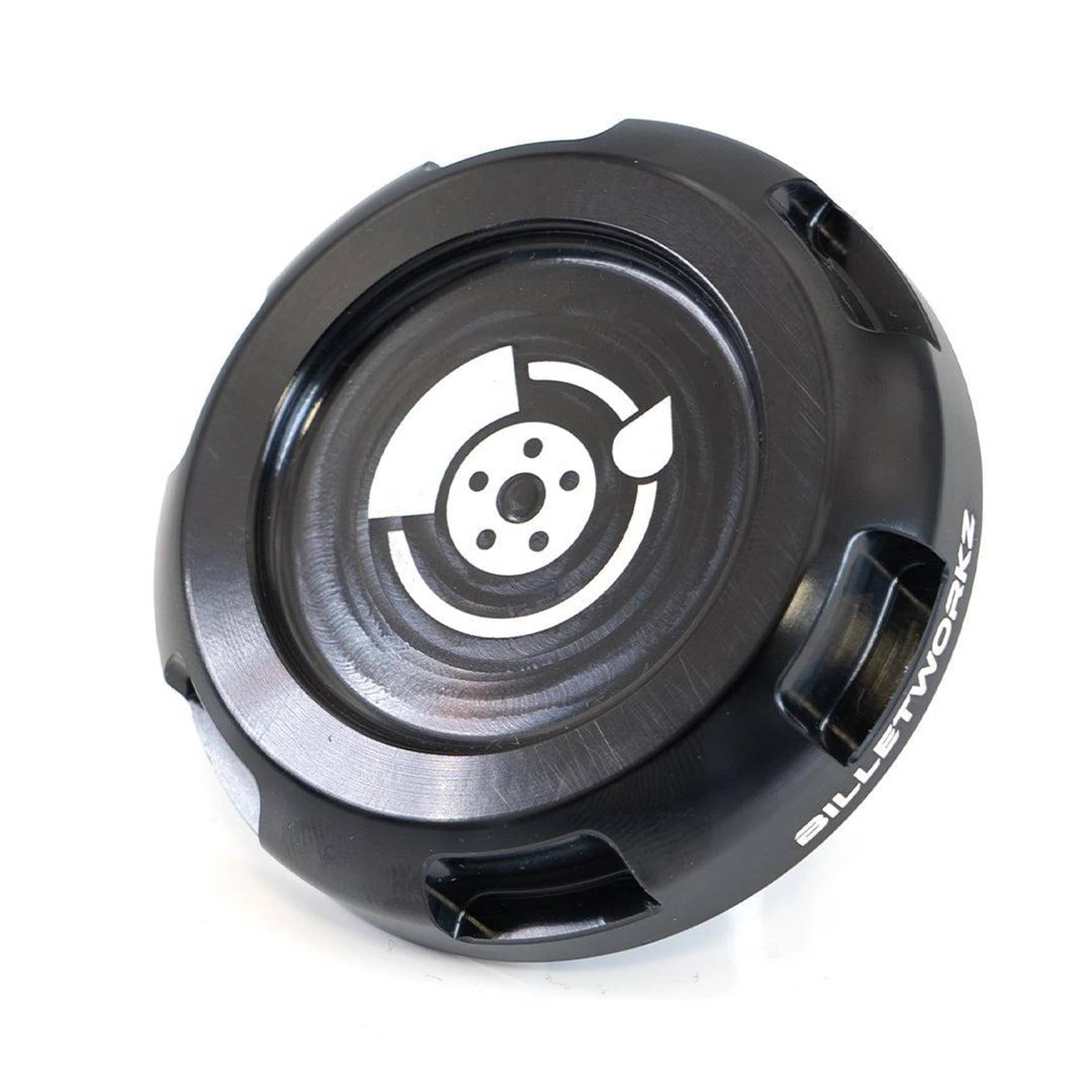 Billetworkz Brake Fluid Cap Engraved Zero Series Black WRX 02-26 / STI 04-21 | BW-EBCZ-SUB-BRK-BLK-E
