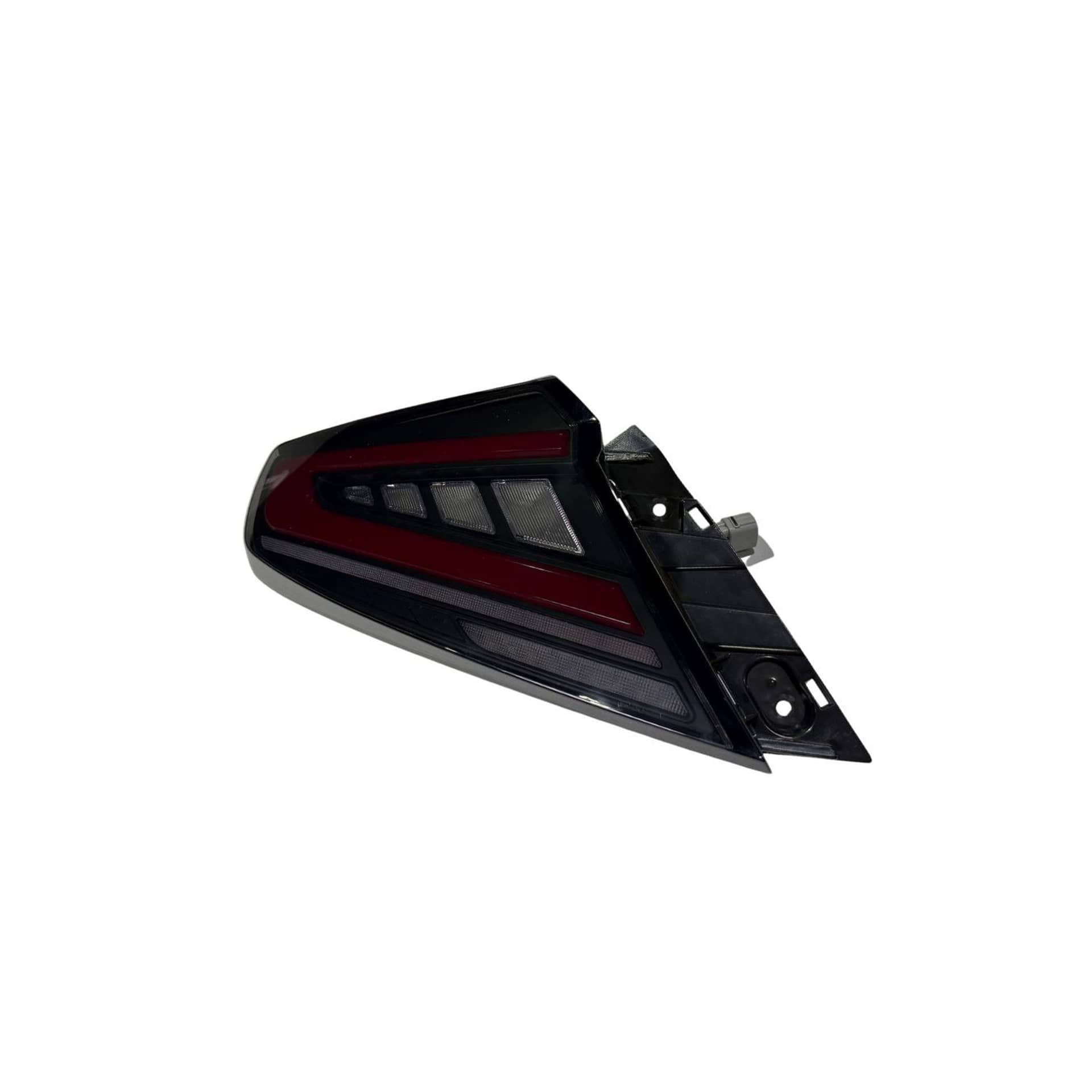Noble Performance S4 Style Tail Lights (Smoked Lens, Red Bar)