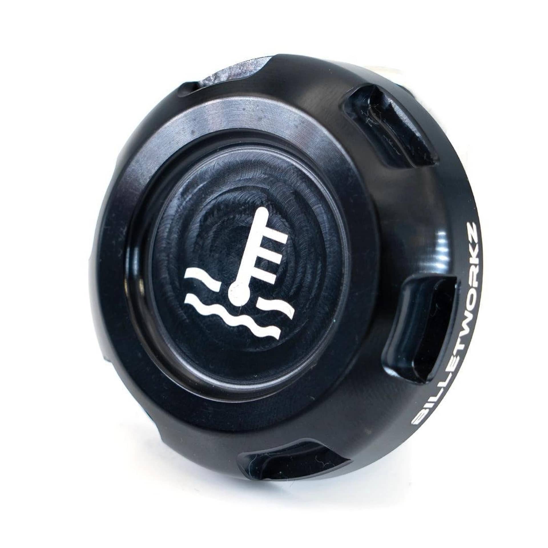 Billetworkz Coolant Overflow Cap Engraved Zero Series Black WRX 02-26 / STI 04-21 | BW-EBCZ-SUB-COO-BLK-E