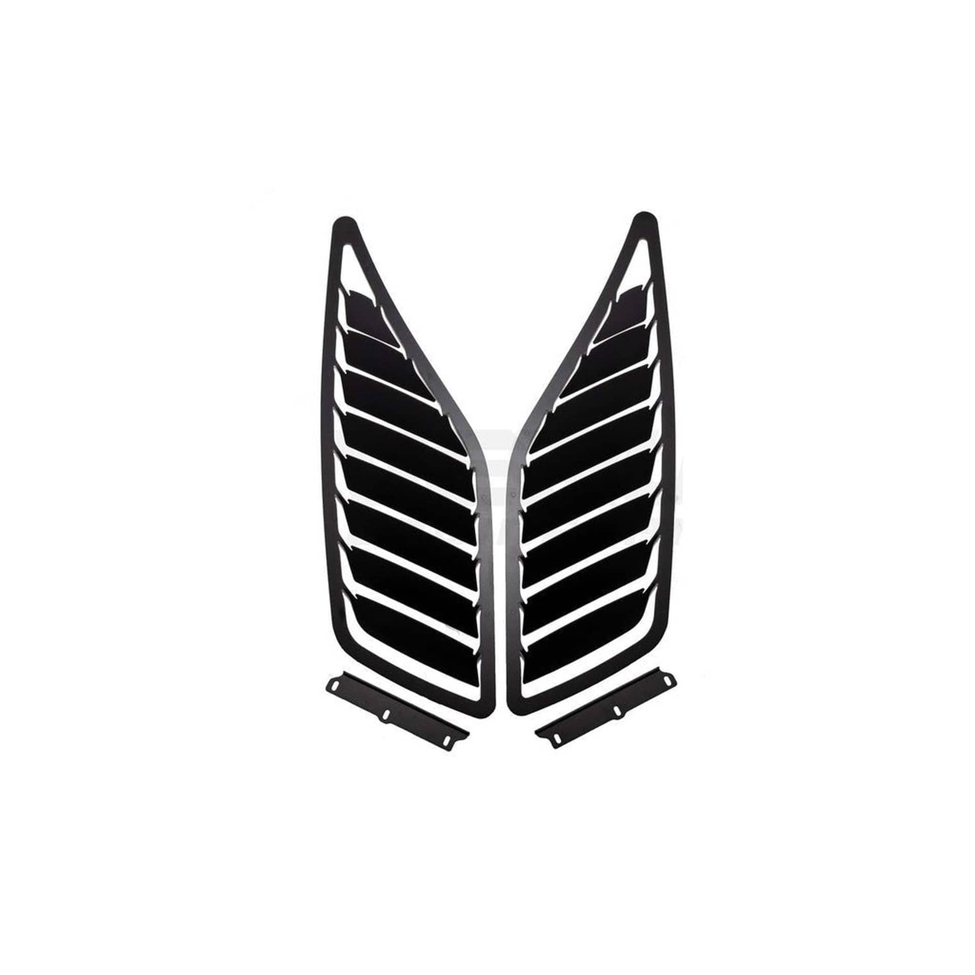 Verus Hood Louver Kit Black WRX | A0483A-BLK
