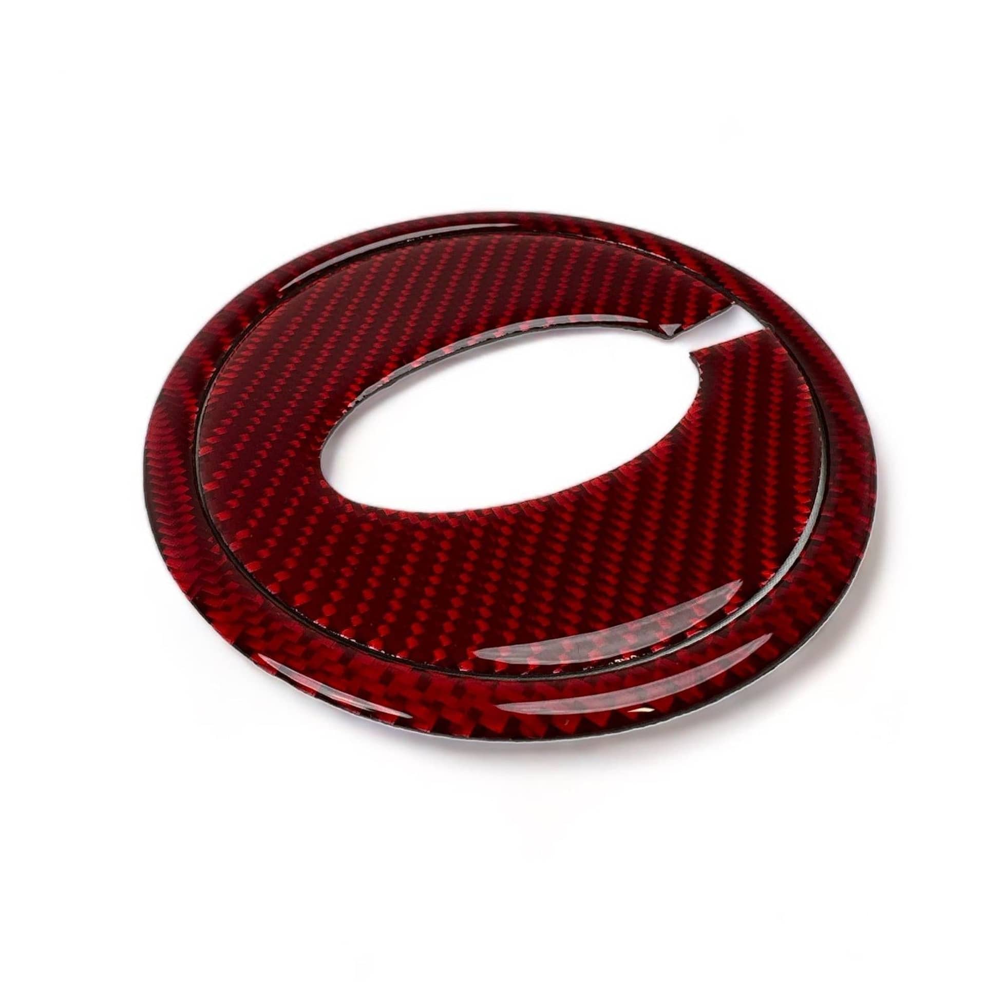 Noble Performance Carbon Fiber Steering Wheel Air Bag Cover Piece Overlay WRX