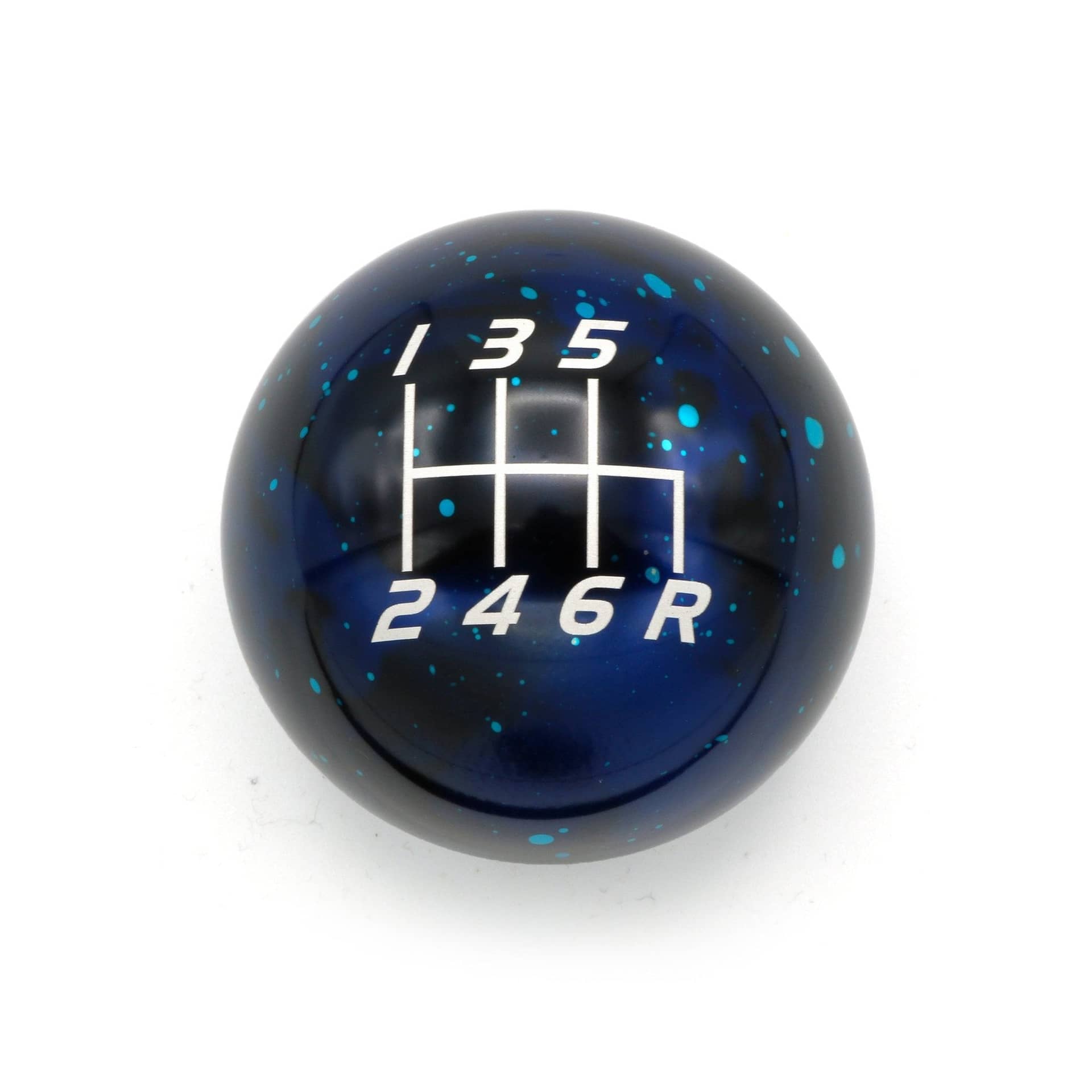Billetworkz Shift Knob 6-Speed Lightbulb Blue Cosmic WRX / STI 04-21 | BW-KNB-WRX6-VEL6-BC-LB