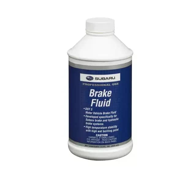 Subaru OEM Brake Fluid Dot 3 12oz Bottle - Universal | SOA906V9222