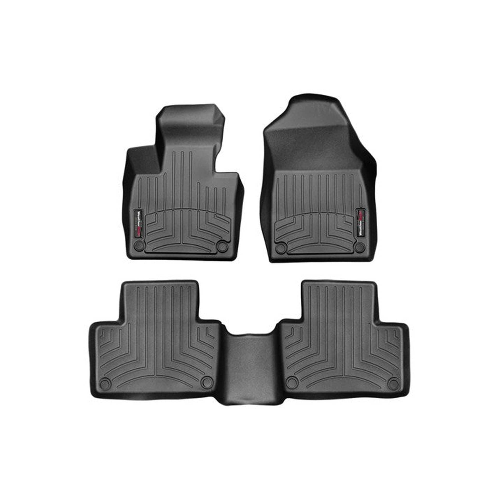 WeatherTech Floorliner Floormats Set Black WRX 22-26 | 4417431-4411072