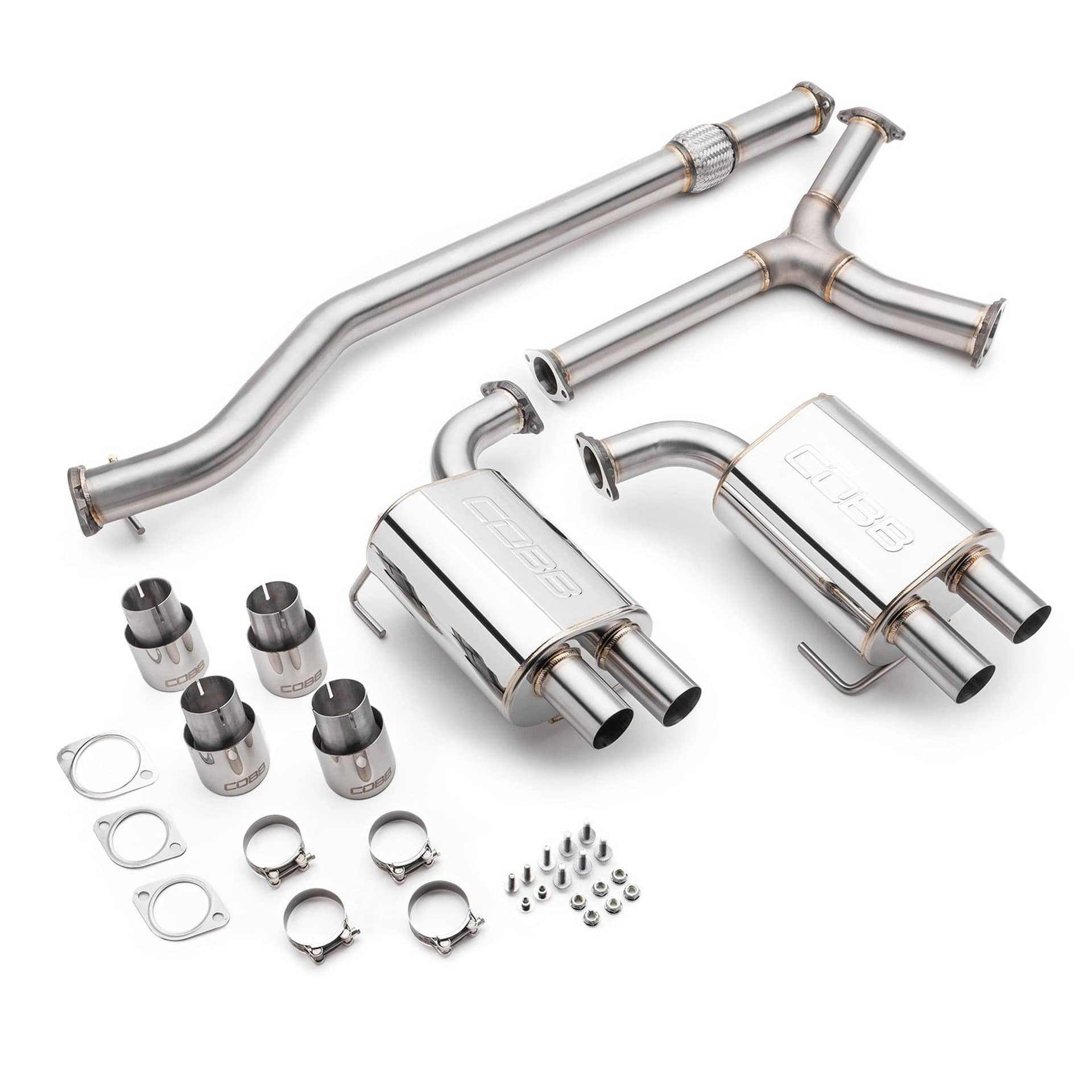 COBB Stainless Steel 3-inch Cat Back Exhaust WRX | 516100