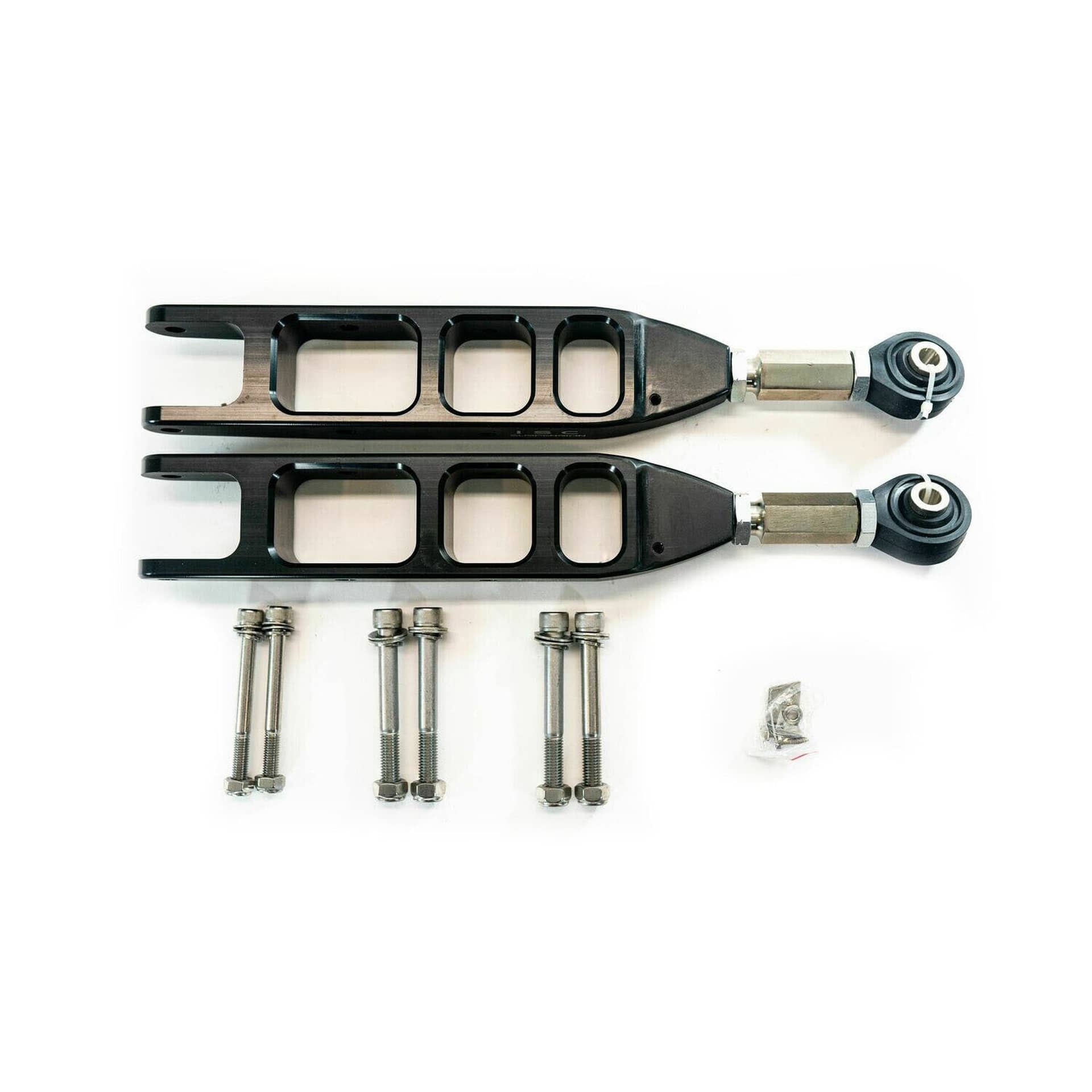ISC Suspension V3 Rear Adjustable Control Arms WRX 08-26 / STI 08-21 - Black | S012CA-V3BL