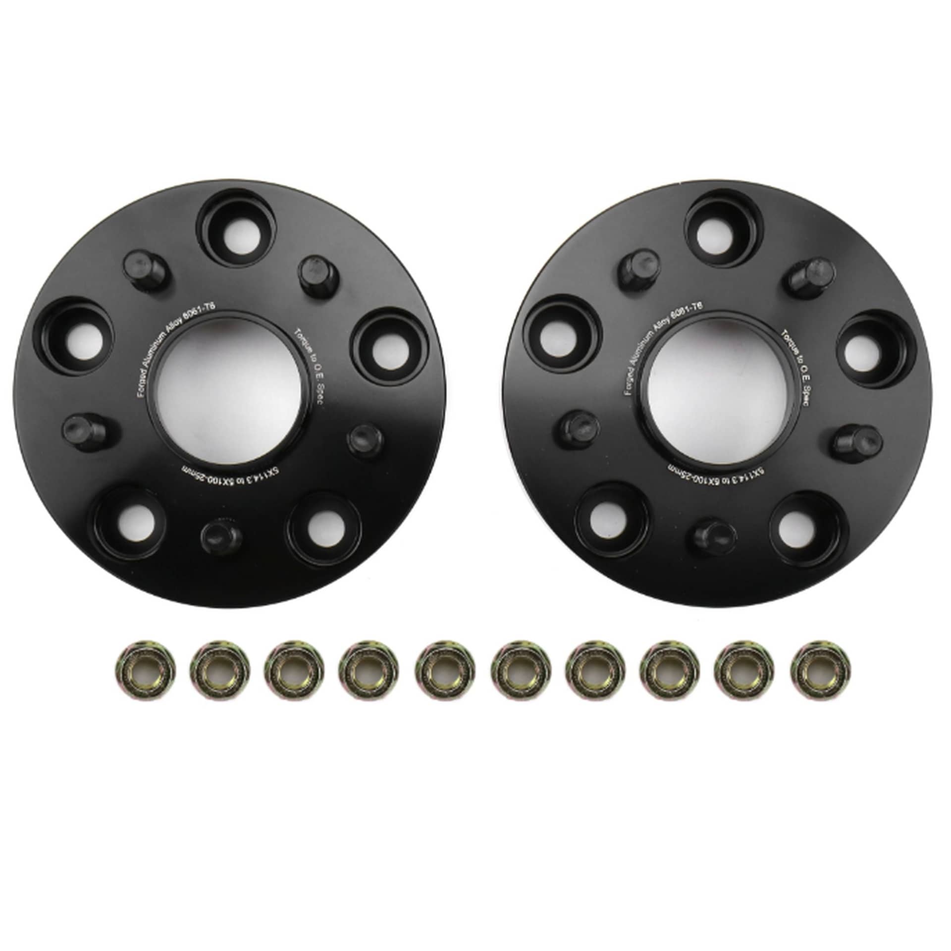 Faction Fab FactionFab 5X114.3 to 5X100 25mm Wheel Spacer Conversion Set | 1.10216.4