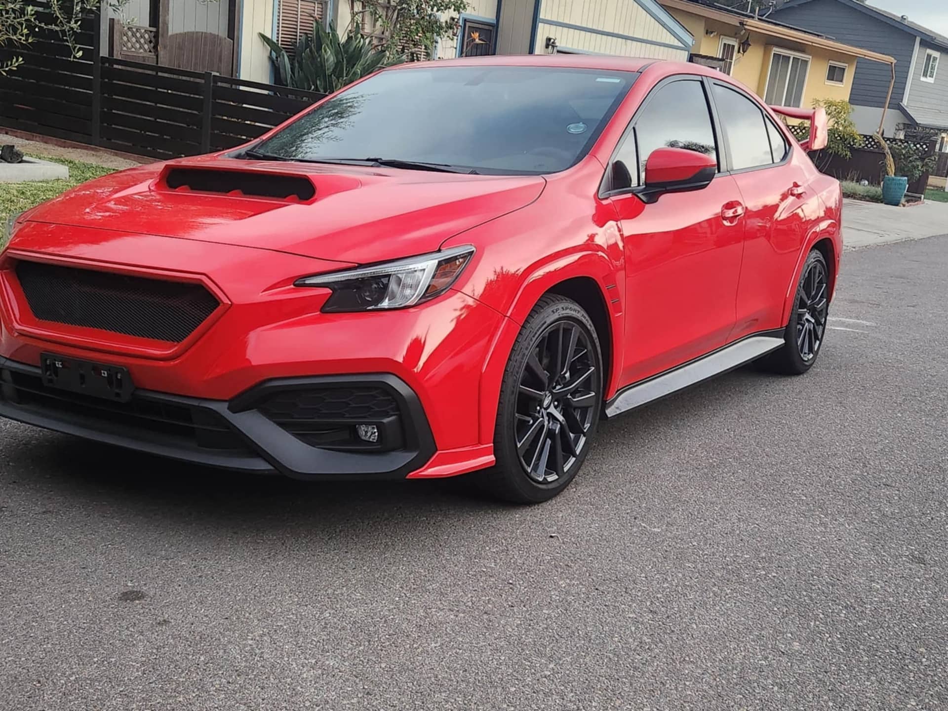 Noble Performance RD2 Paint Matched Fender Flares (Ignition Red - DCK)