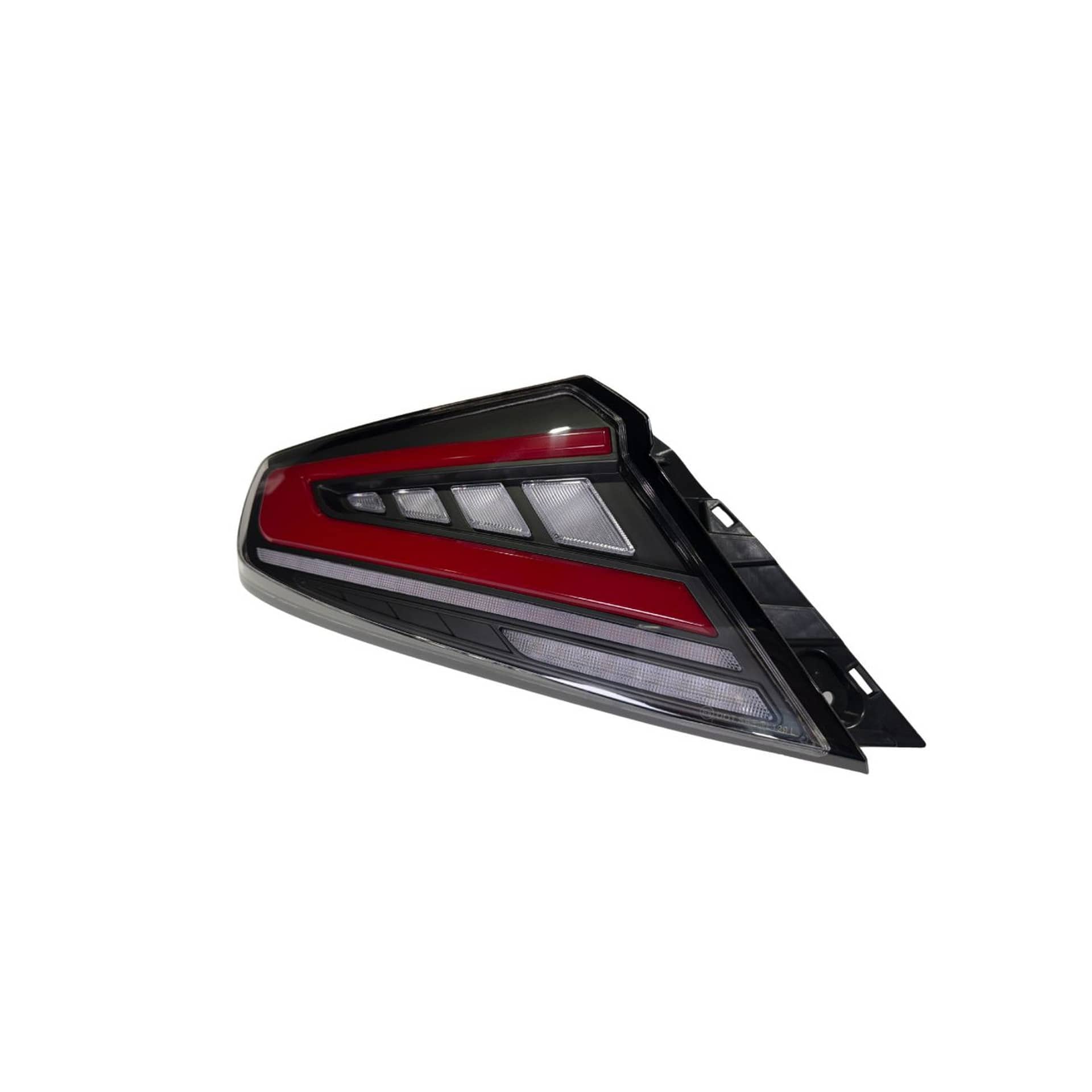Noble Performance S4 Style Tail Lights (Clear Lens, Red Bar)