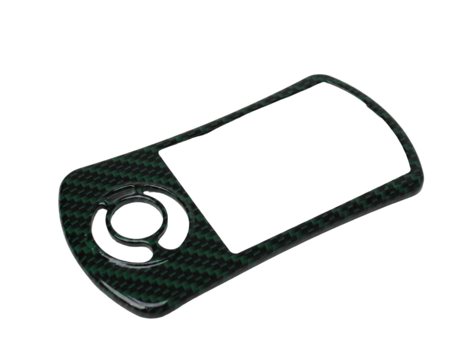 GCS Accessport V3 Faceplate Green Carbon Fiber Print