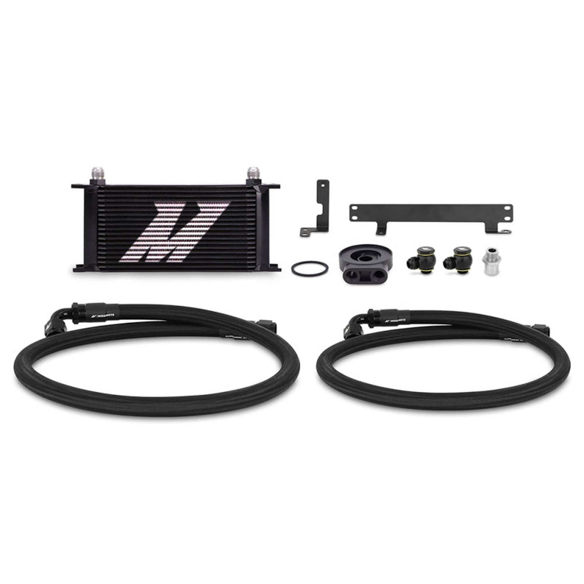 Mishimoto Engine Oil Cooler Kit WRX - Black Cooler