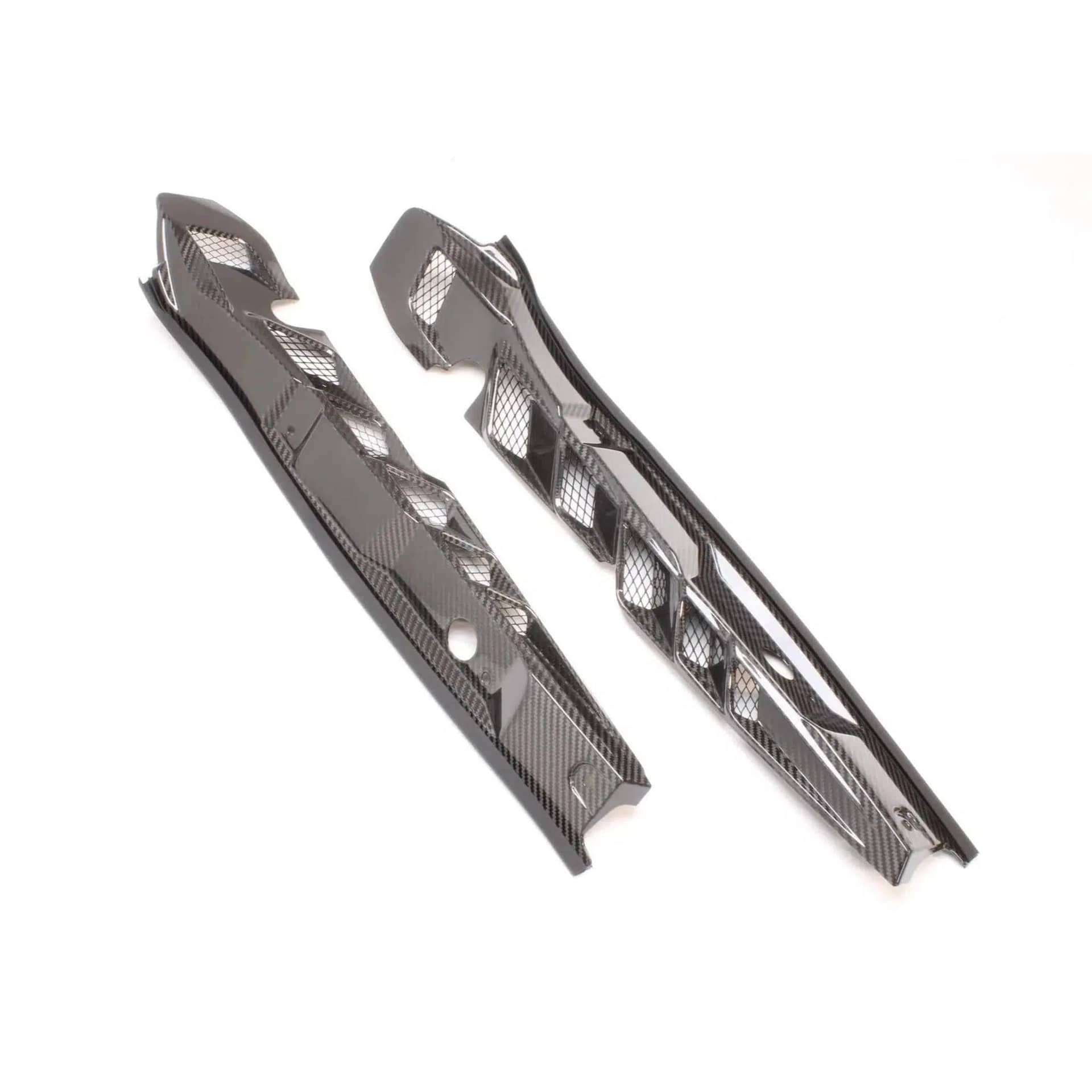 Noble Performance Platinum Series Dry Carbon Fiber Fender Shrouds WRX
