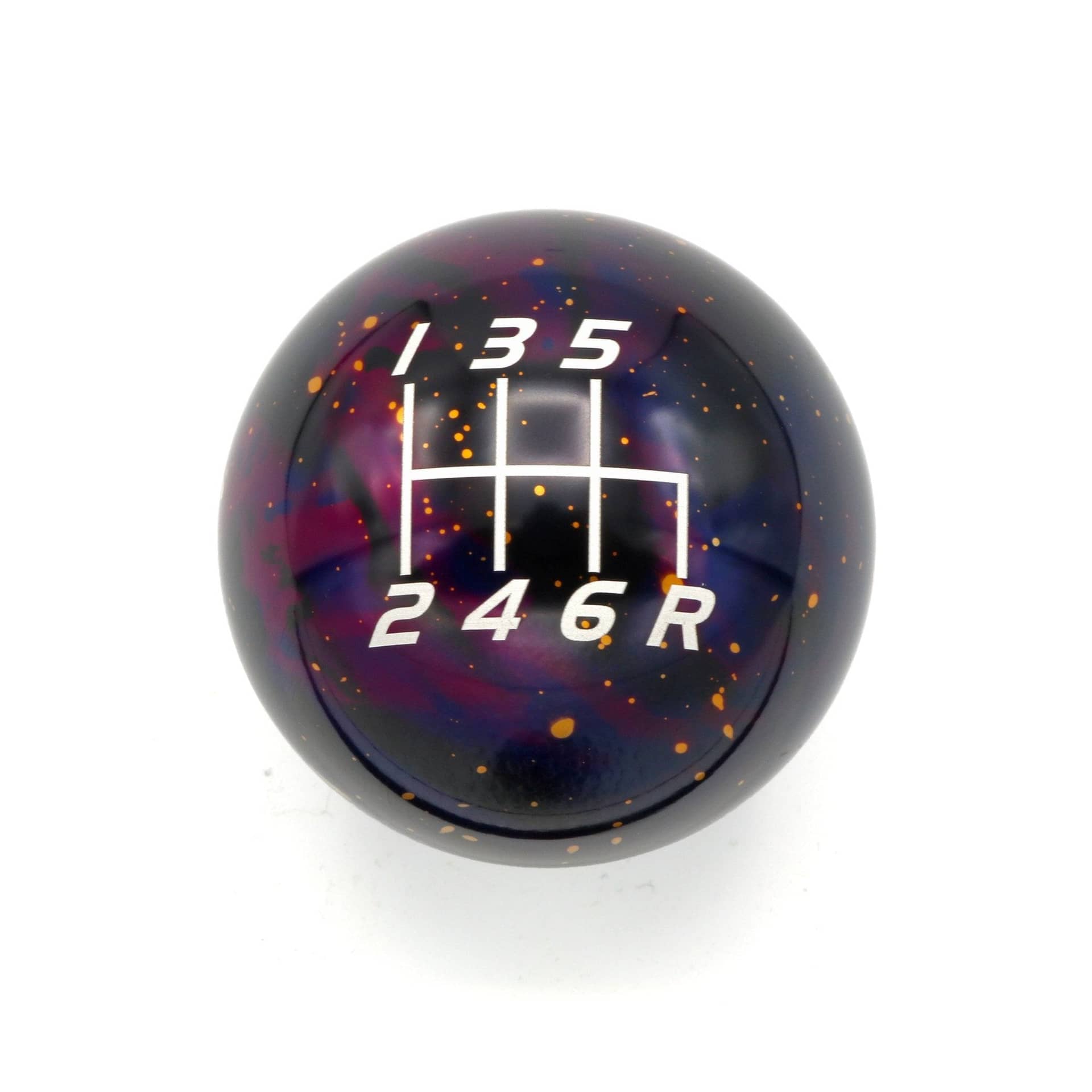 Billetworkz Shift Knob 6-Speed Lightbulb Purple Cosmic WRX / STI 04-21 | BW-KNB-WRX6-VEL6-PC-LB WRX w/ Hand E-Brake
