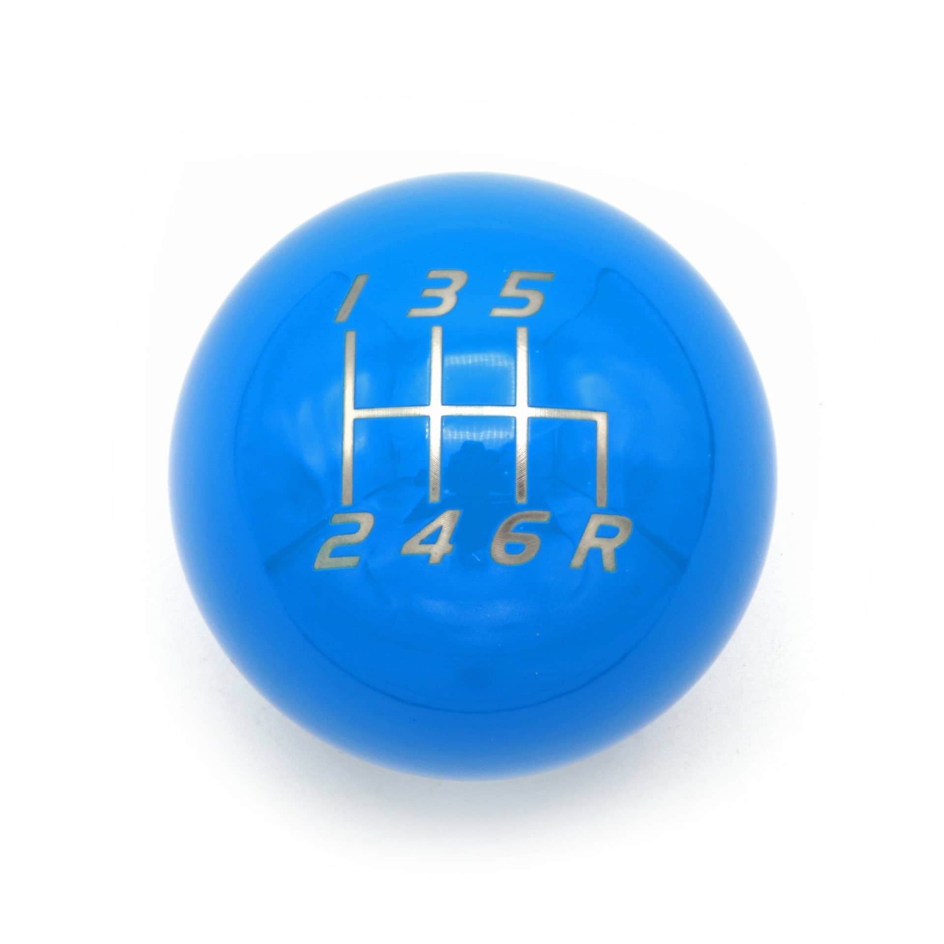 Billetworkz Weighted Shift Knob 6-Speed Lightbulb Hyper Blue WRX 15-26 / STI 04-21 | BW-KNB-WRX6-VEL6-HYBL-LB WRX w/ Hand E-Brake