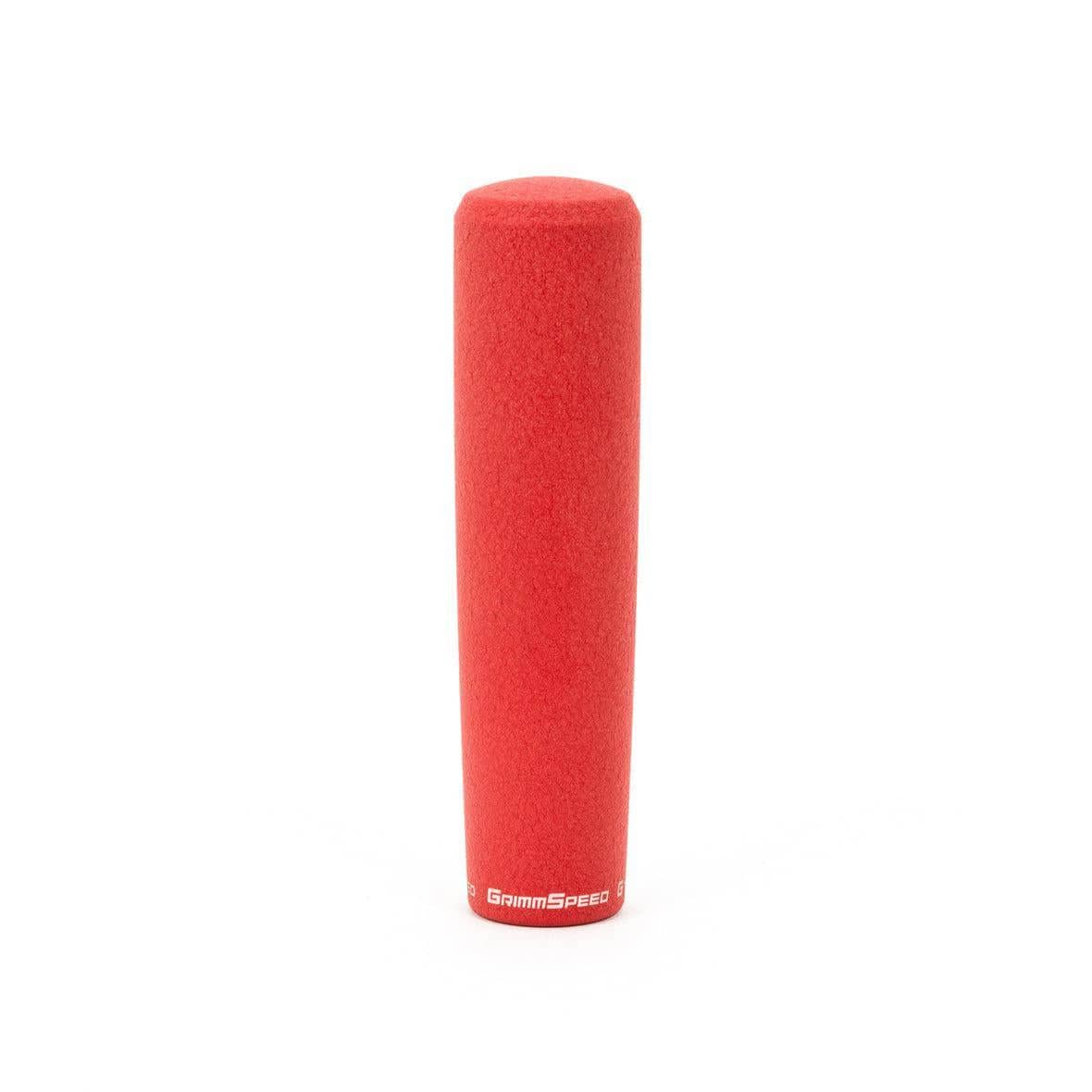 GrimmSpeed Tallboy Shift Knob M12x1.25 Aluminum Red | 380008