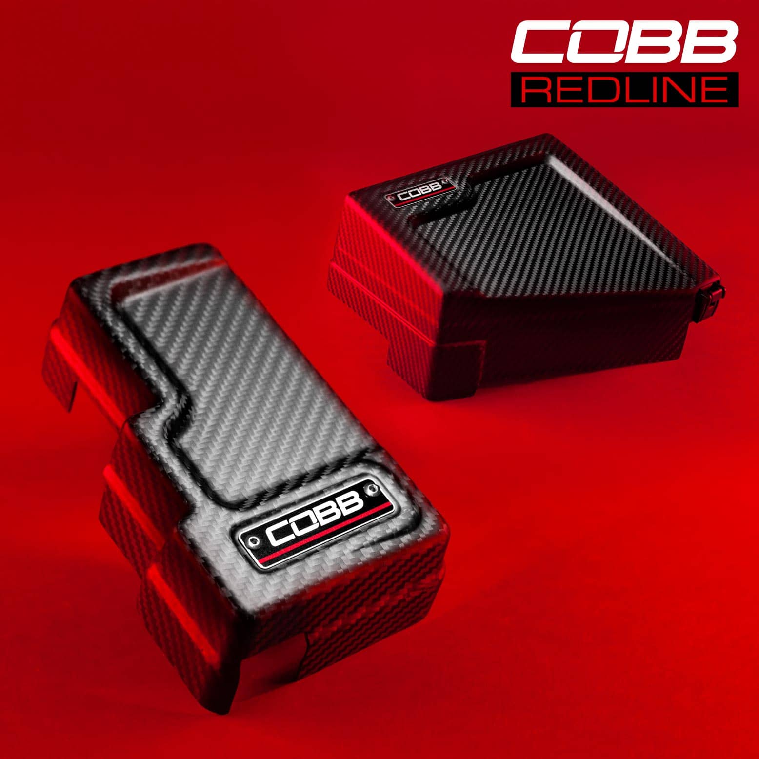 COBB Redline Matte Carbon Fiber Fuse Cover Kit WRX | 846665-KIT-RMC