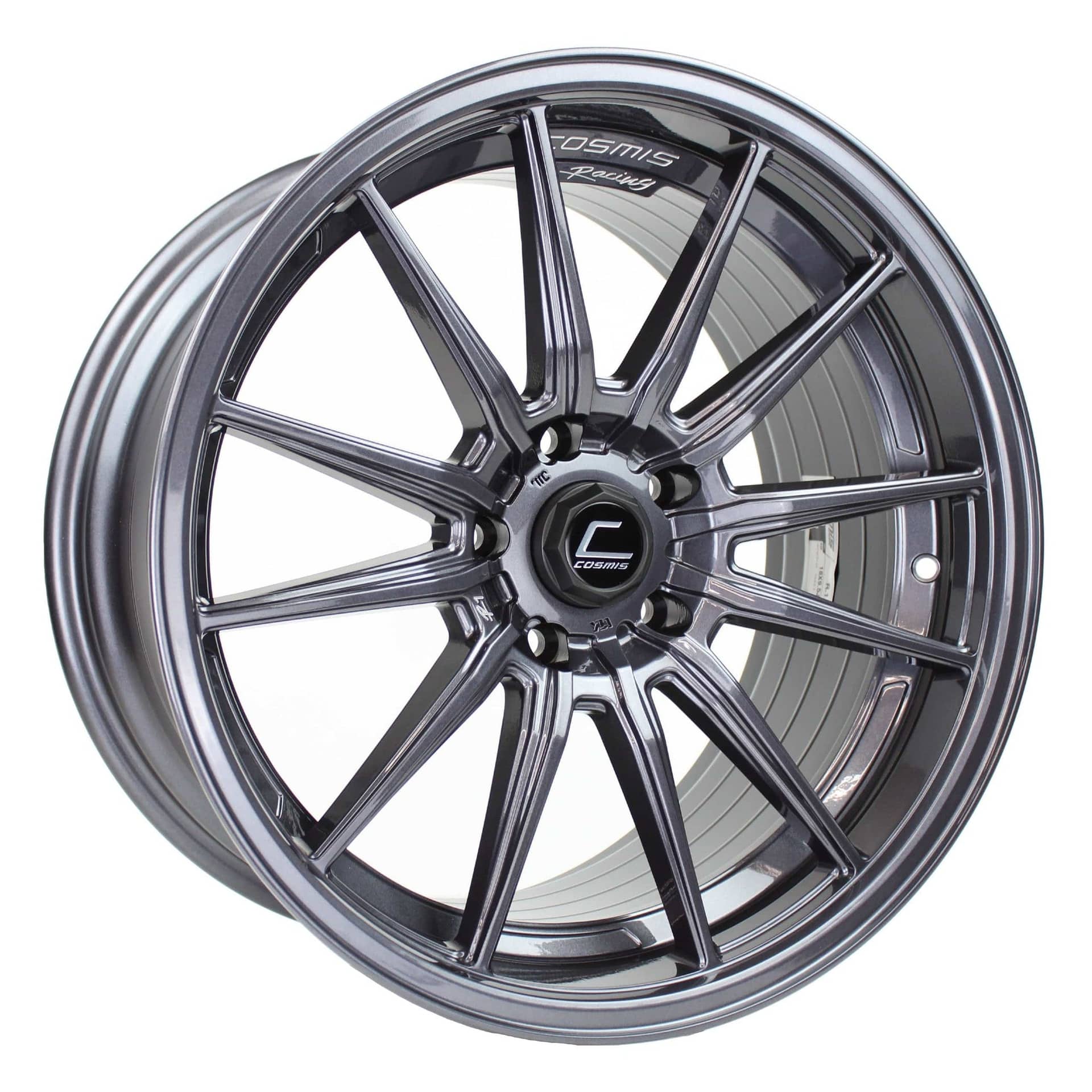 Cosmis Wheels R1 Gunmetal Wheel 18x9.5 +35 5x114.3