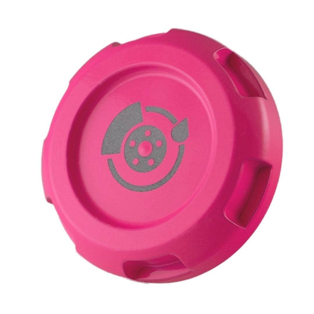 Billetworkz Brake Fluid Cap Engraved Zero Series Hyper Pink WRX 02-26 / STI 04-21 | BW-EBCZ-SUB-BRK-HYPK-E