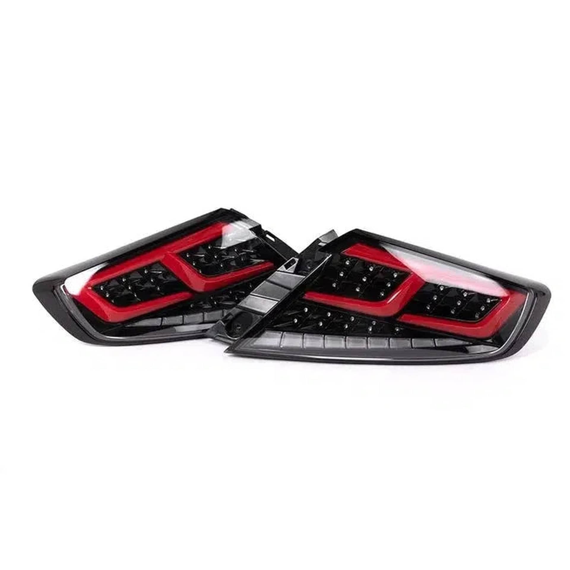 OLM Spec-AR LED Taillights with Clear Lens and Red Bar WRX | E.47002.1-CBRC