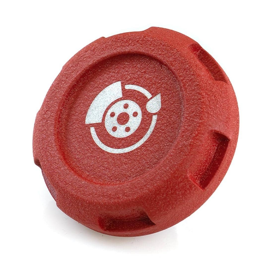 Billetworkz Brake Fluid Cap Engraved Zero Series Wrinkle Red WRX 02-26 / STI 04-21 | BW-EBCZ-SUB-BRK-RWR-E
