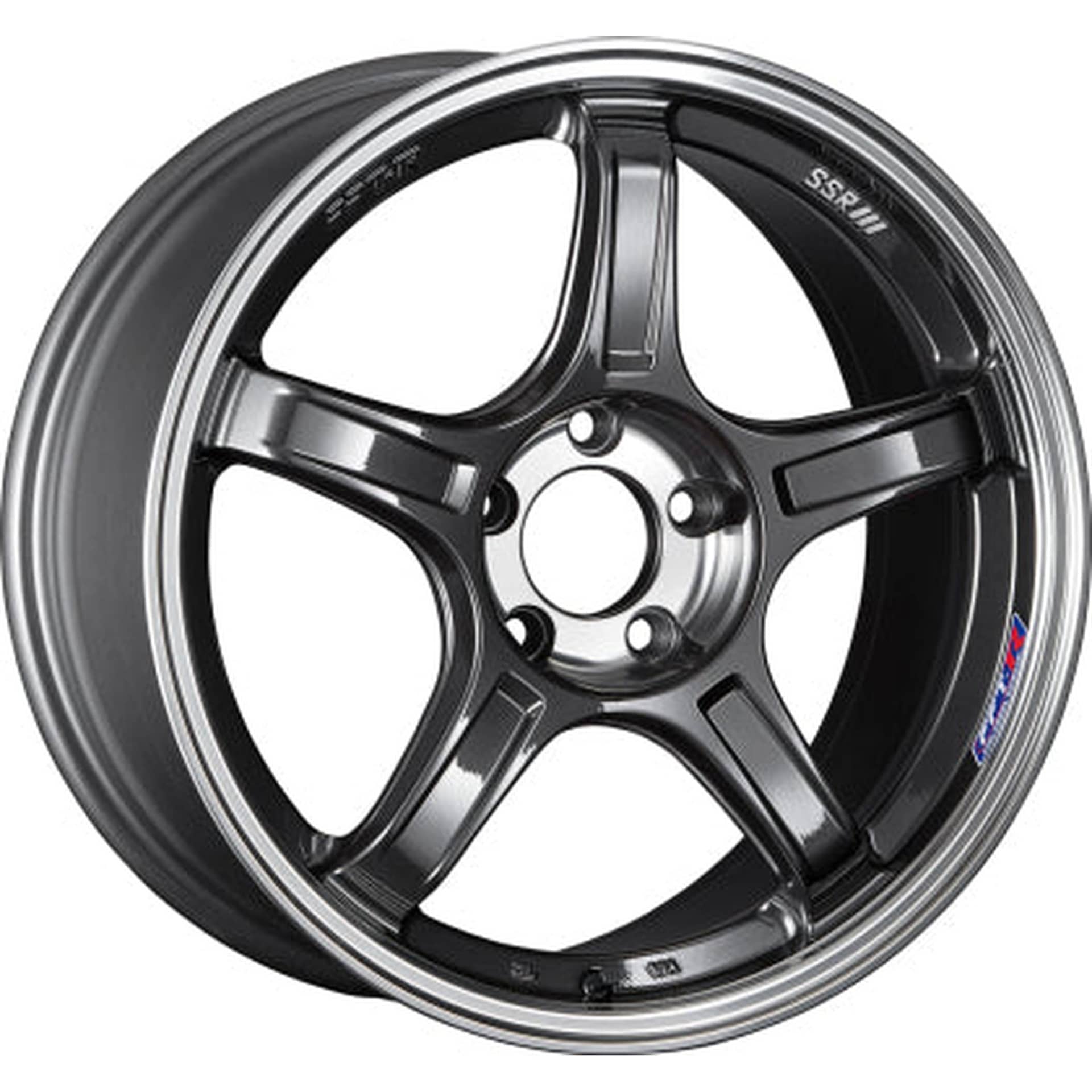 SSR SSR GTX03 18x9.5 +38 5x114.3 Gun Metallic Wheel | XC18950+3805GGM