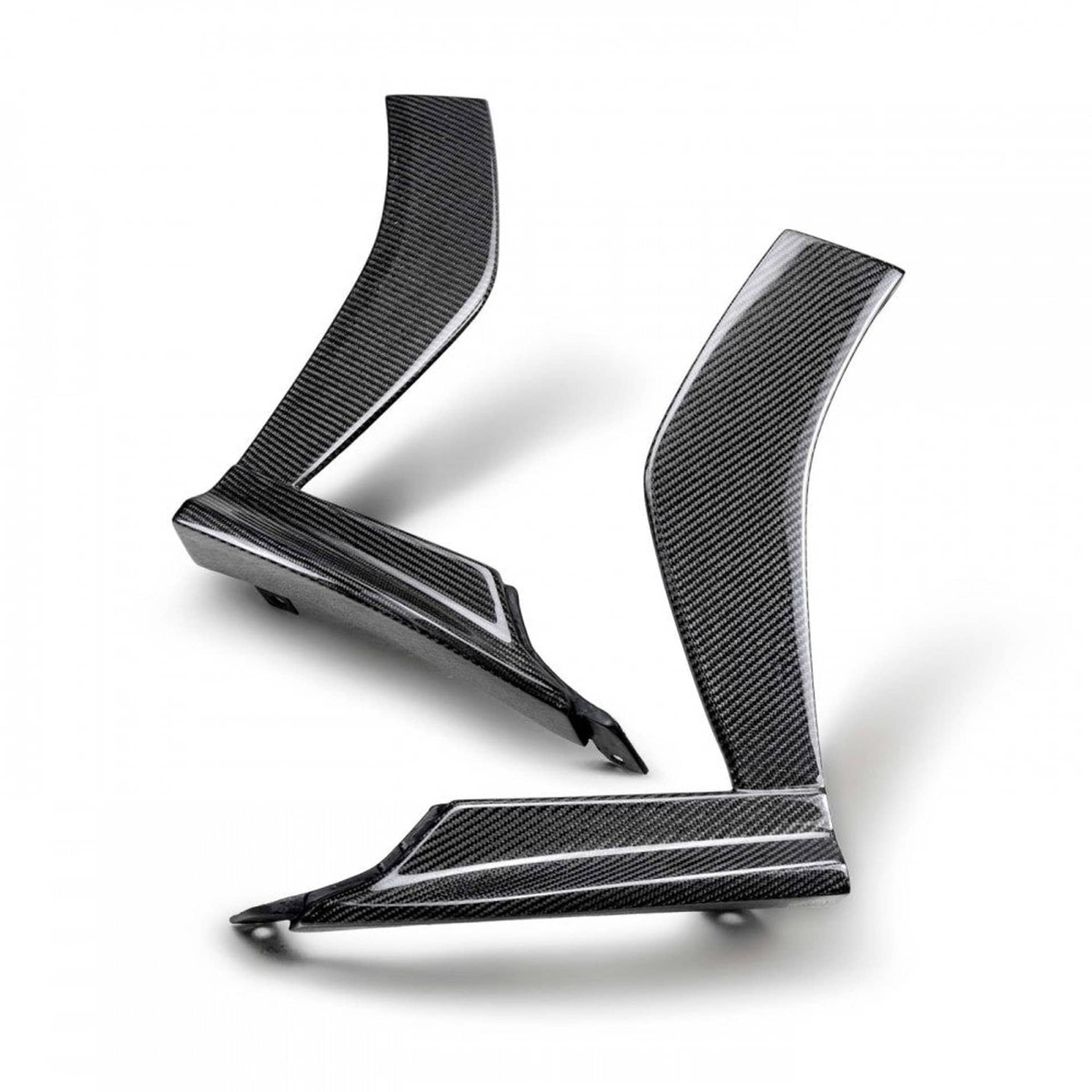 Seibon Carbon Fiber Front Bumper Arch Garnish WRX | FBT22SBIMP