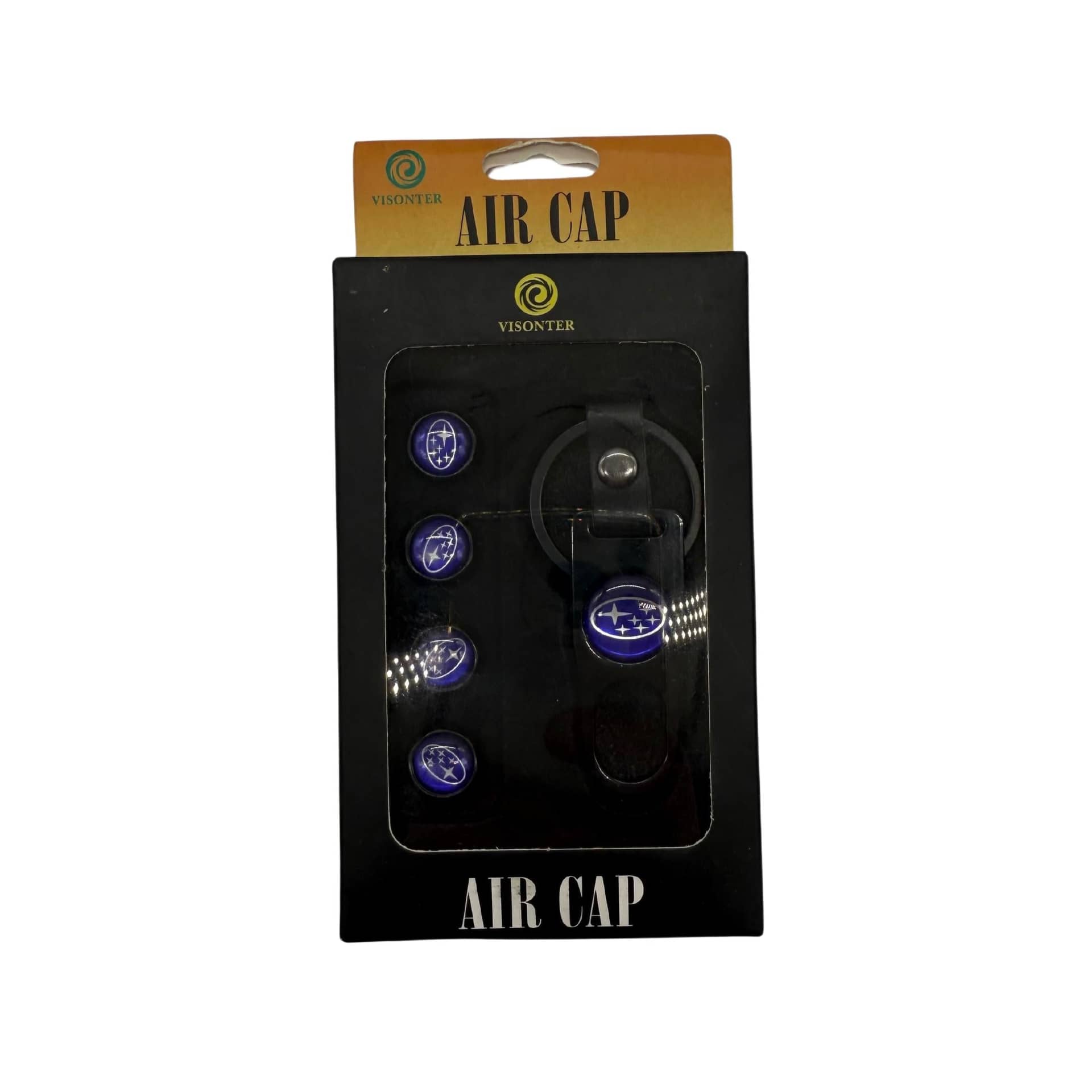 JDM Station Logo Valve Caps with Allen Key (Black)