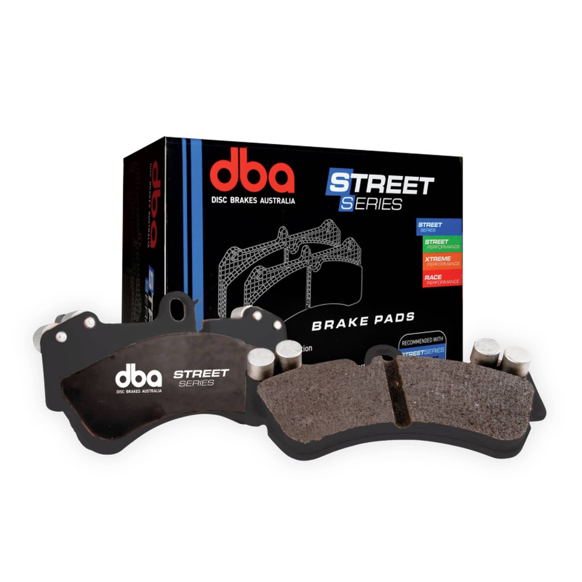 DBA Street Series Rear Brake Pads WRX | DB2398SS