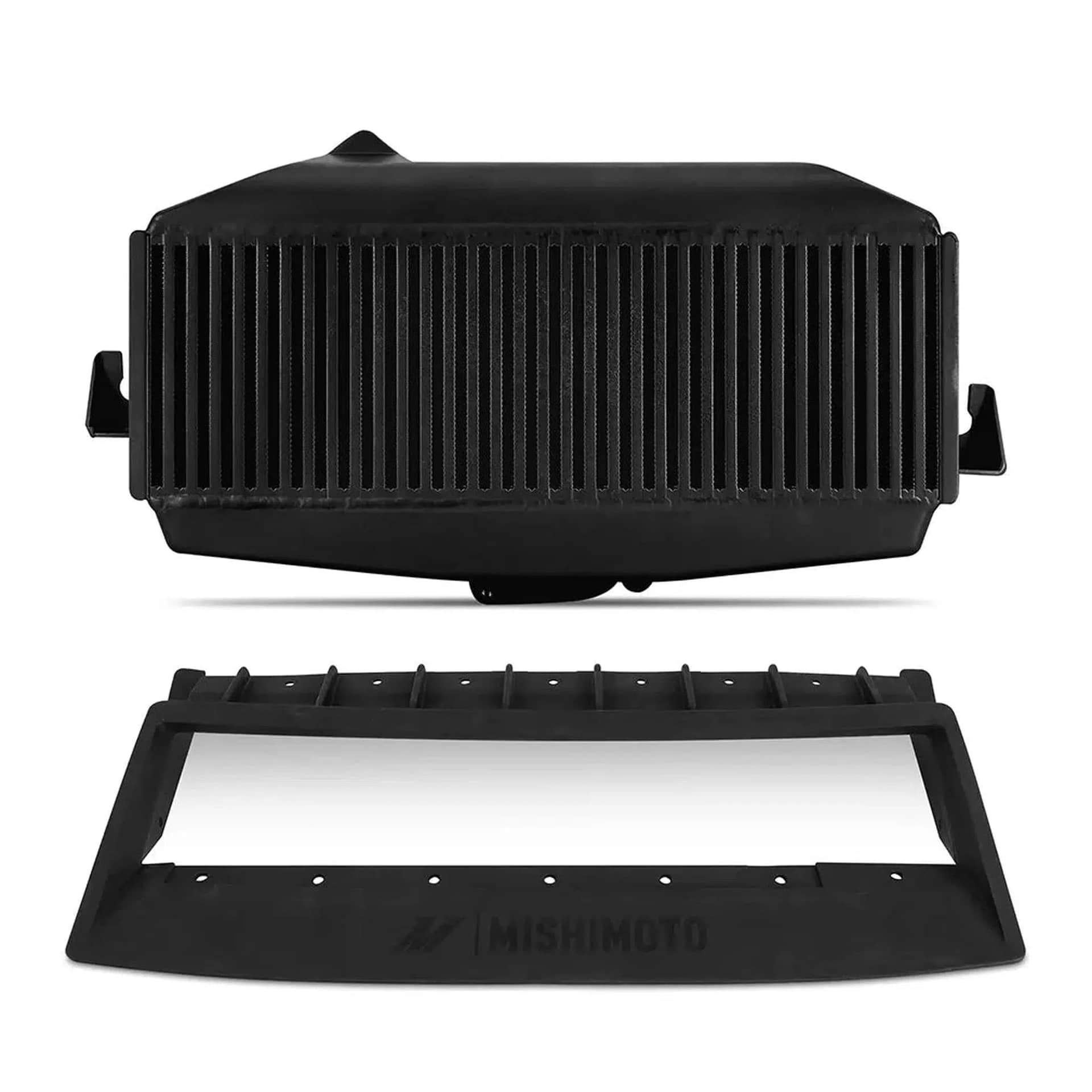 Mishimoto Top Mount Intercooler WRX - Black Core | MMTMIC-WRX-22BK
