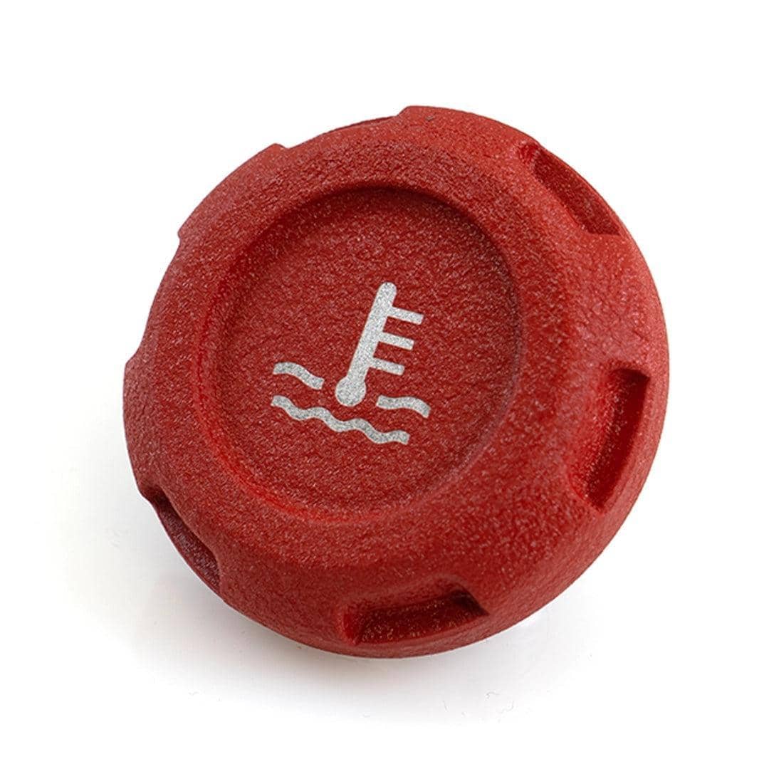 Billetworkz Coolant Overflow Cap Engraved Zero Series Wrinkle Red WRX 02-26 / STI 04-21 | BW-EBCZ-SUB-COO-RWR-E