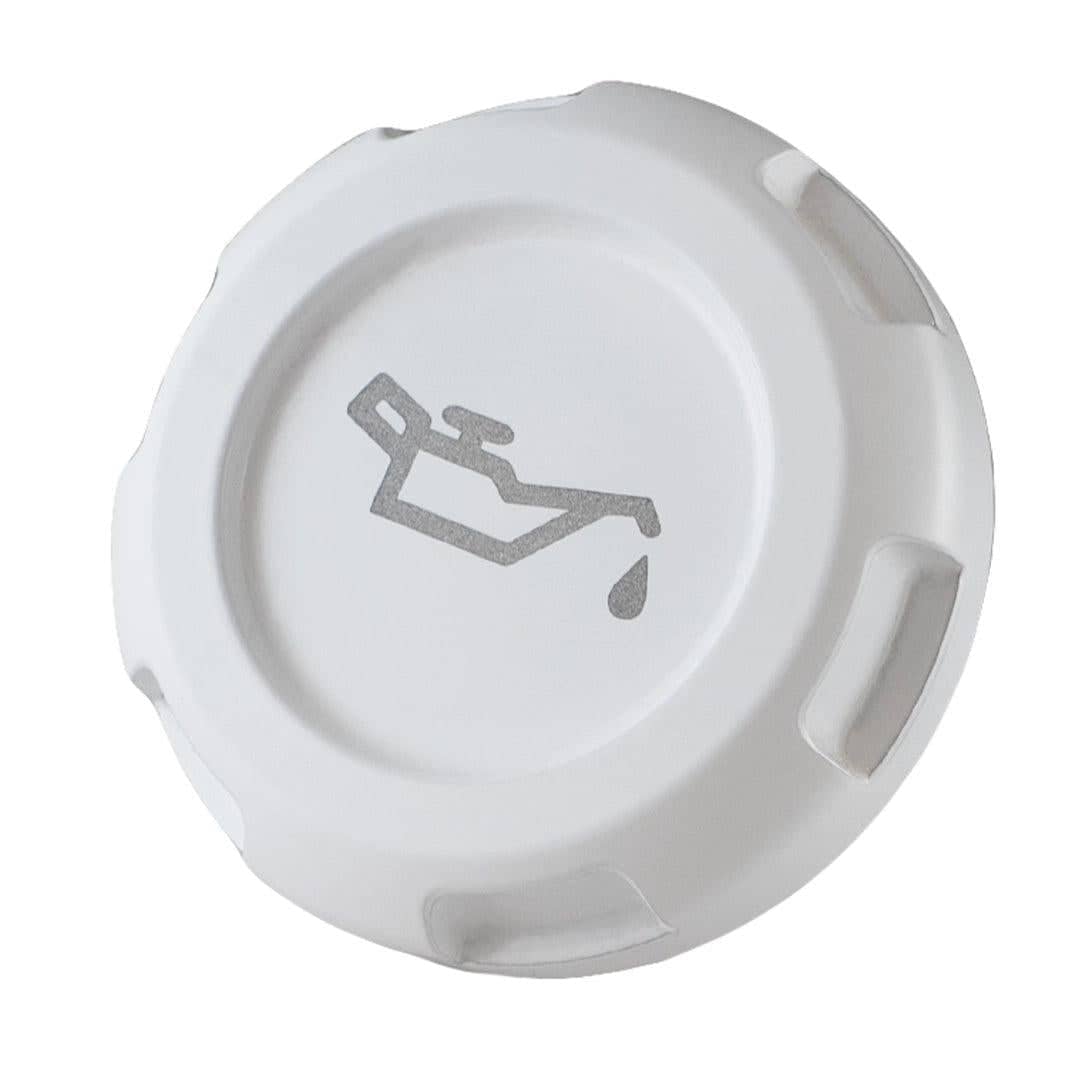 Billetworkz Oil Cap Engraved Zero Series White WRX 02-26 / STI 04-21 / BRZ 13-26 | BW-EBCZ-SUB-OIL-WHT-E