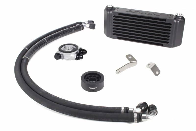Perrin Oil Cooler Front Mount WRX with CVT | PSP-OIL-116 WRX w/ Electric Parking Brake