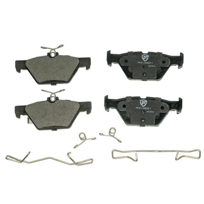 Faction Fab FactionFab Rear Brake Pads V2 WRX CVT | 1.10323.1 WRX w/ Electric Parking Brake