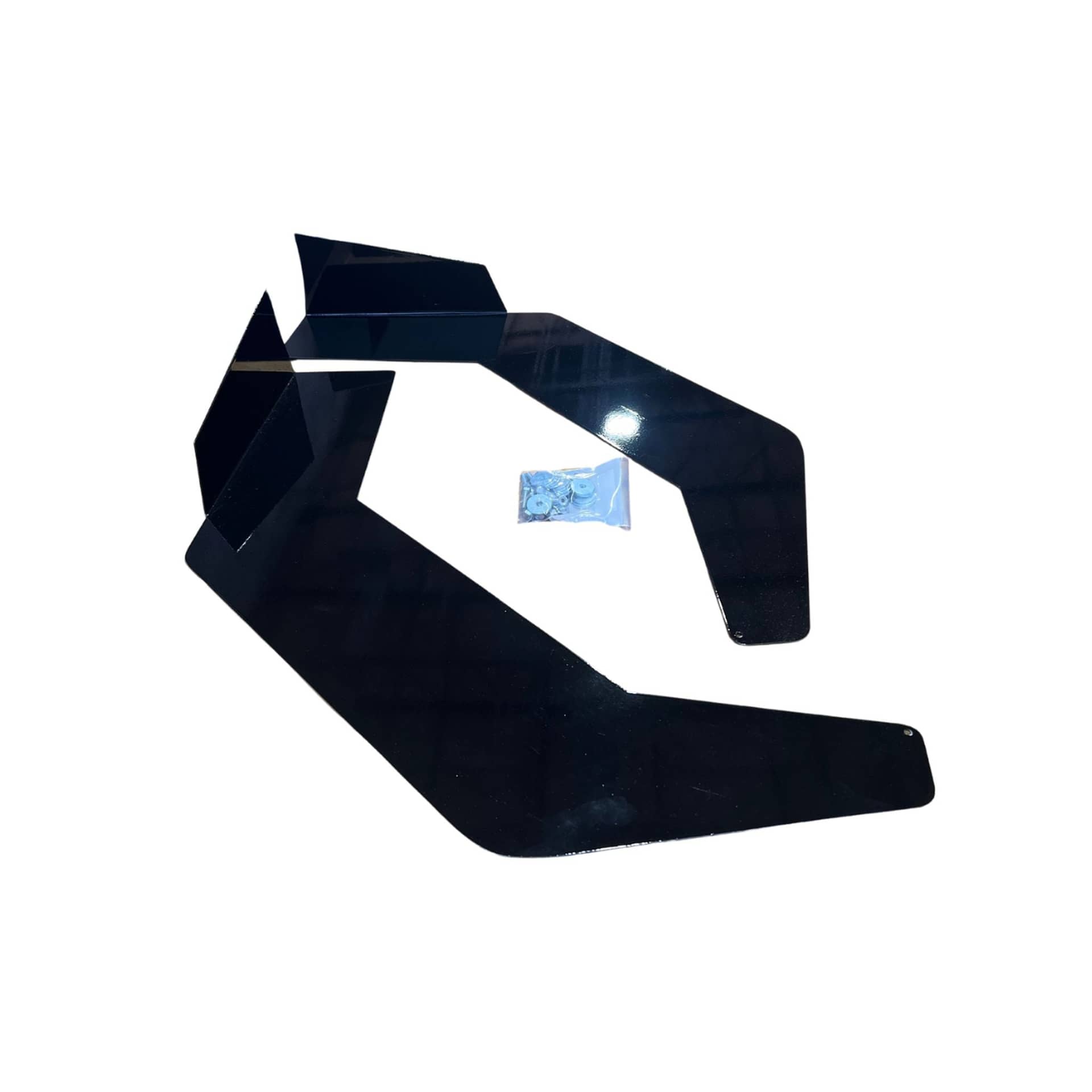 Strafe Design V1 Front Winglets Gloss Black | VBWRXFSWINGG