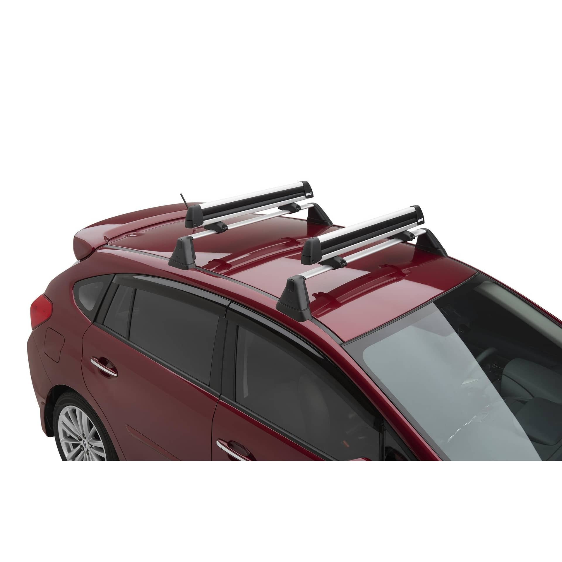 Subaru OEM Thule Ski and Snowboard Carrier Ascent Crosstrek Forester Impreza Legacy Outback Solterra STI WRX | SOA567S011