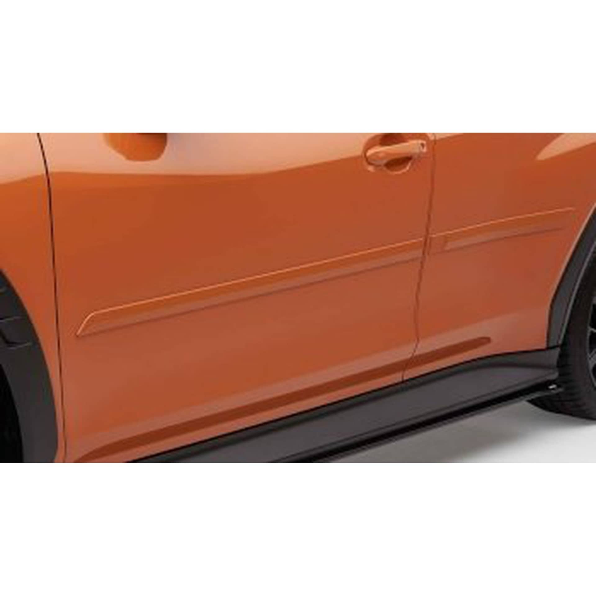 Subaru OEM Body Side Molding Set WRX - Solar Orange | J101SVC000Q9