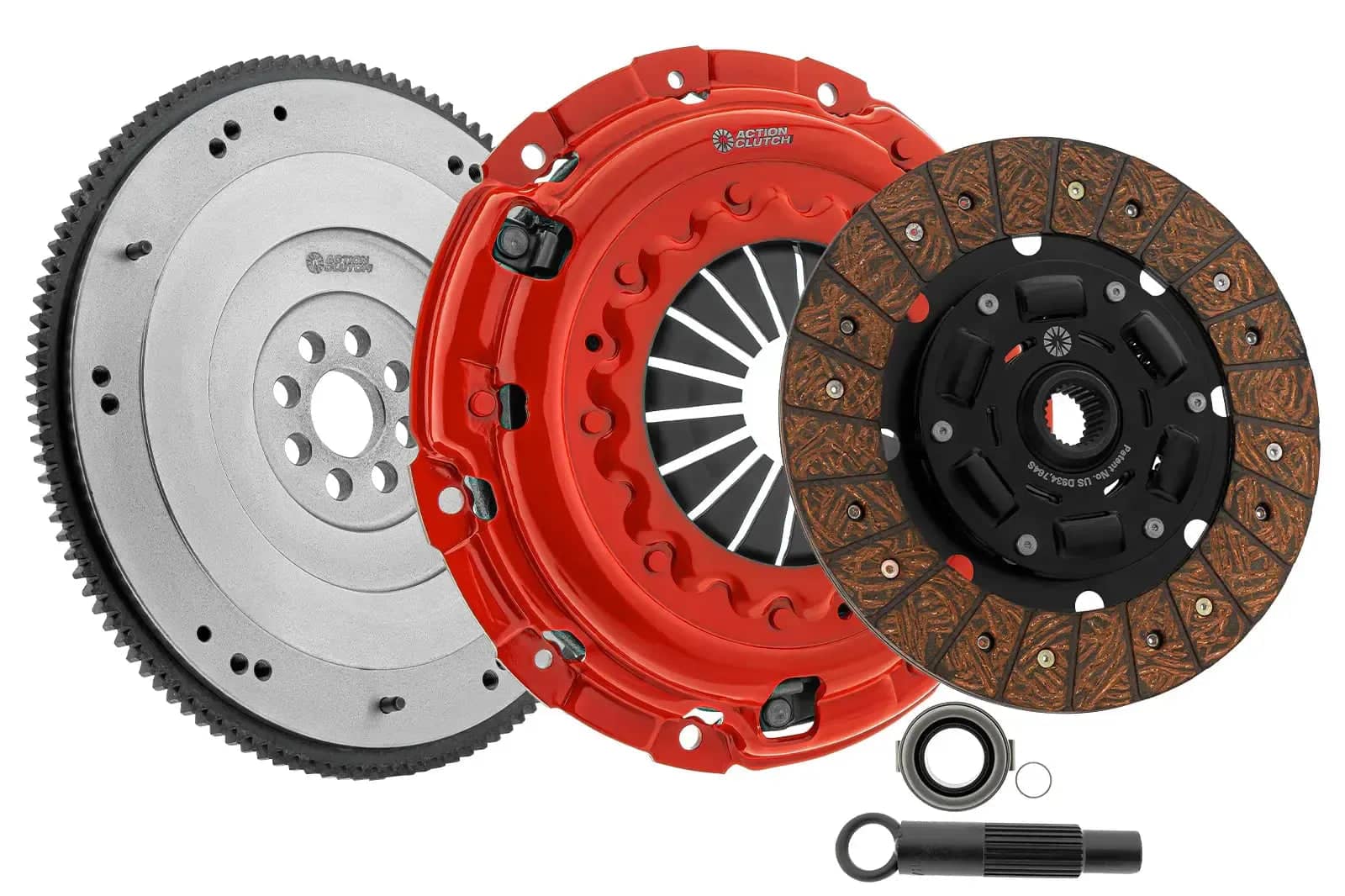 Action Clutch Stage 2 (1SC) Clutch Kit w/ OEHD Flywheel WRX | ACR-3599-OEHD