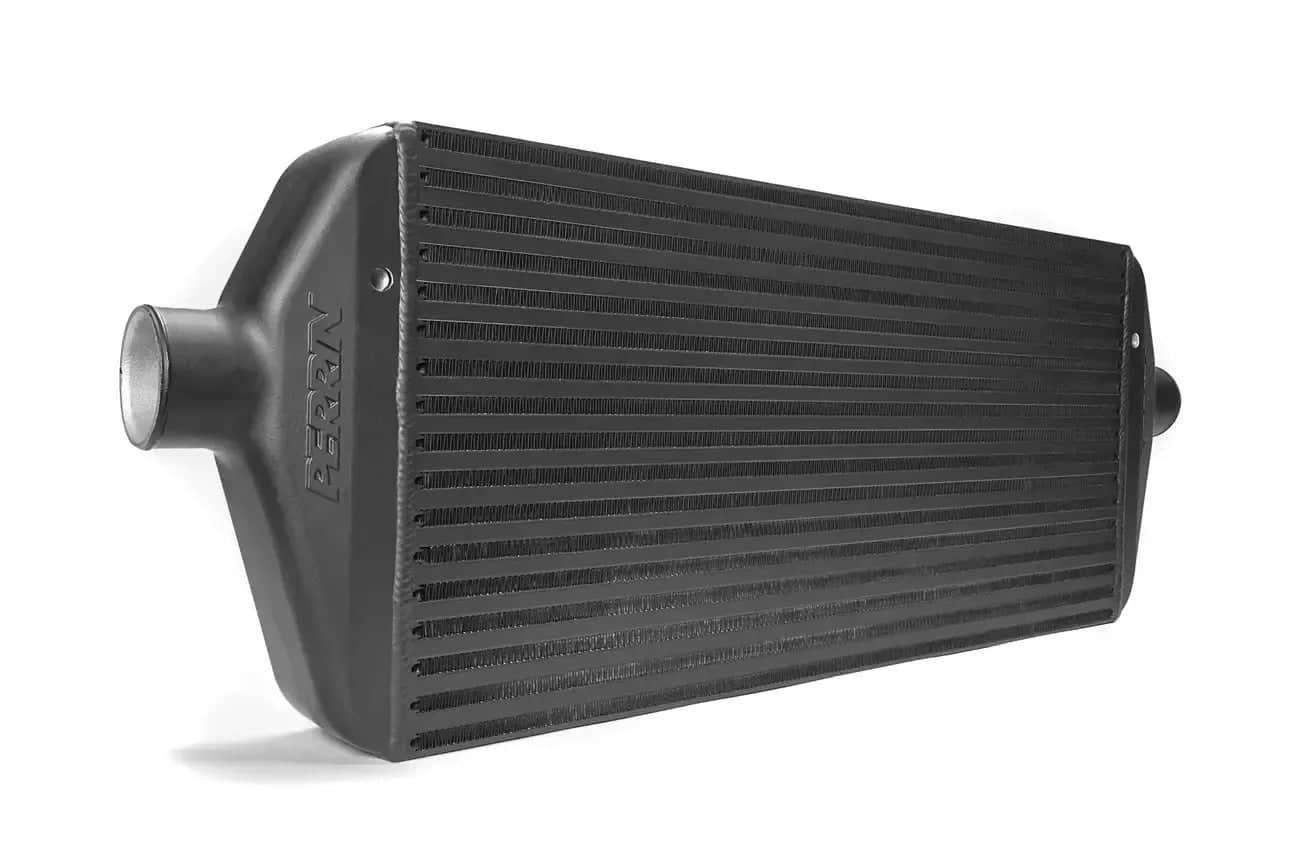 Perrin Large Size Front Mount Intercooler Core Black | PSP-ITR-406BK
