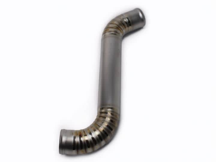 Noble Performance Titanium Upper Radiator Hose (RAW/Brushed) - 22+ WRX