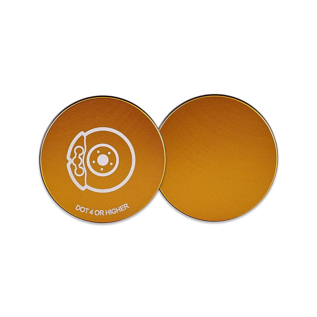 IAG Performance Revolve Engine Dress-Up Cap Large Insert Replacement (Brake) - Gold | IAG-ACC-5321GD-BF01