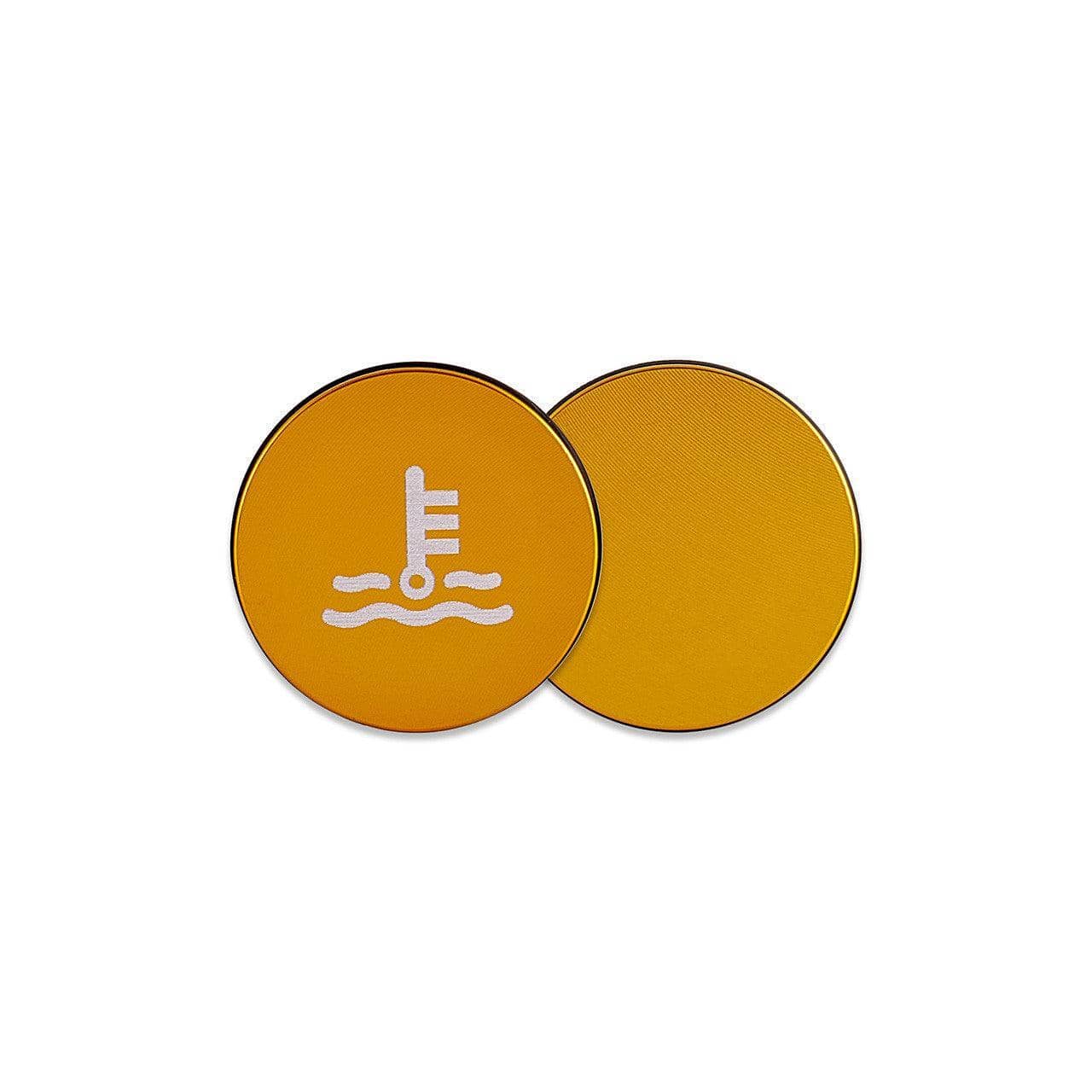 IAG Performance Revolve Engine Dress-Up Cap Small Insert Replacement (Coolant) - Gold | IAG-ACC-5322GD-CR01