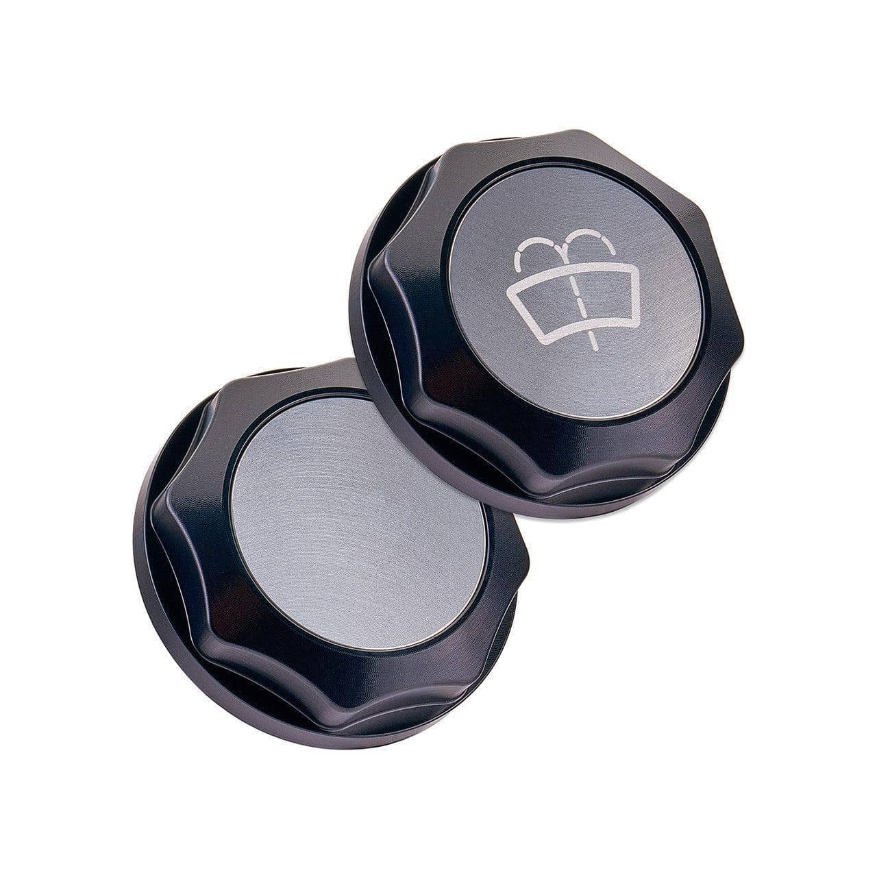 IAG Performance Revolve Washer Fluid Reservoir Cap w/ Anodized Color Accent Silver WRX 22-26 / BRZ 13-26 | IAG-ACC-5310BKSL