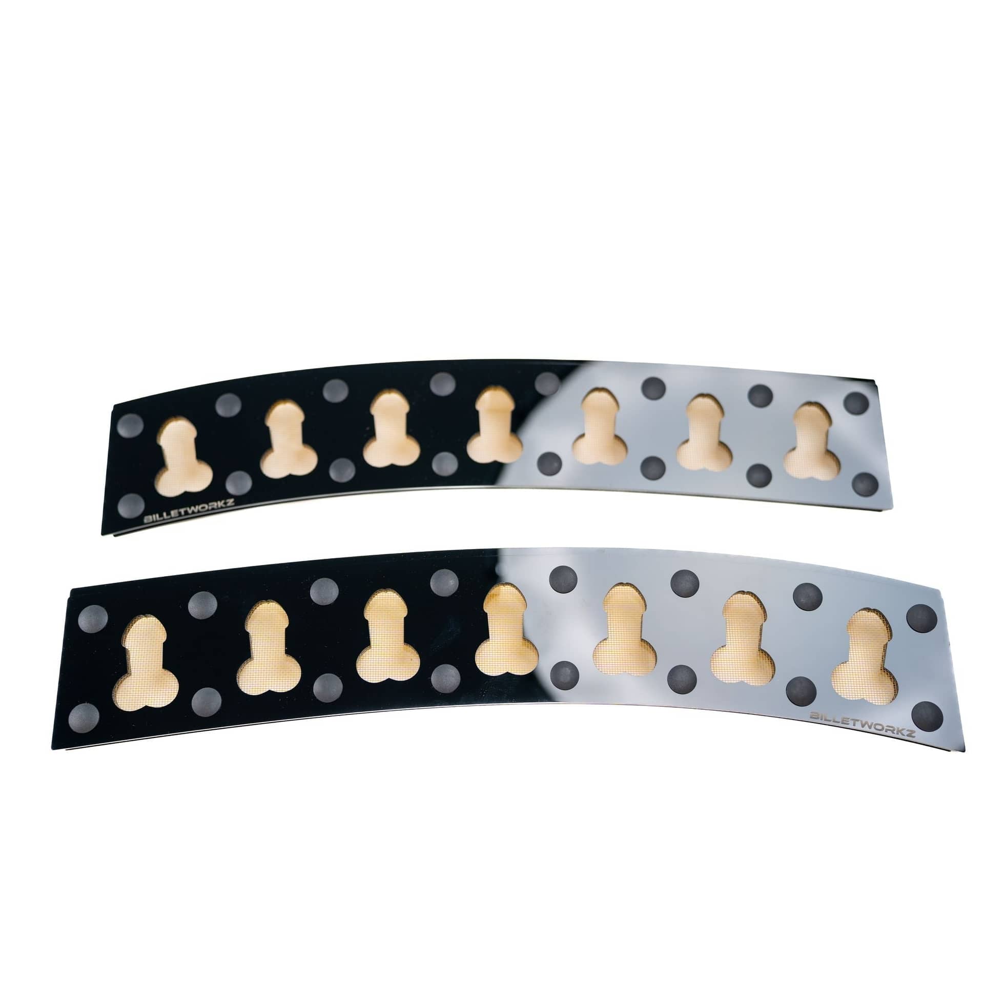 Billetworkz Weinder Vents Medium WRX | BW-WV-SUB-VB-BK-WM-MS