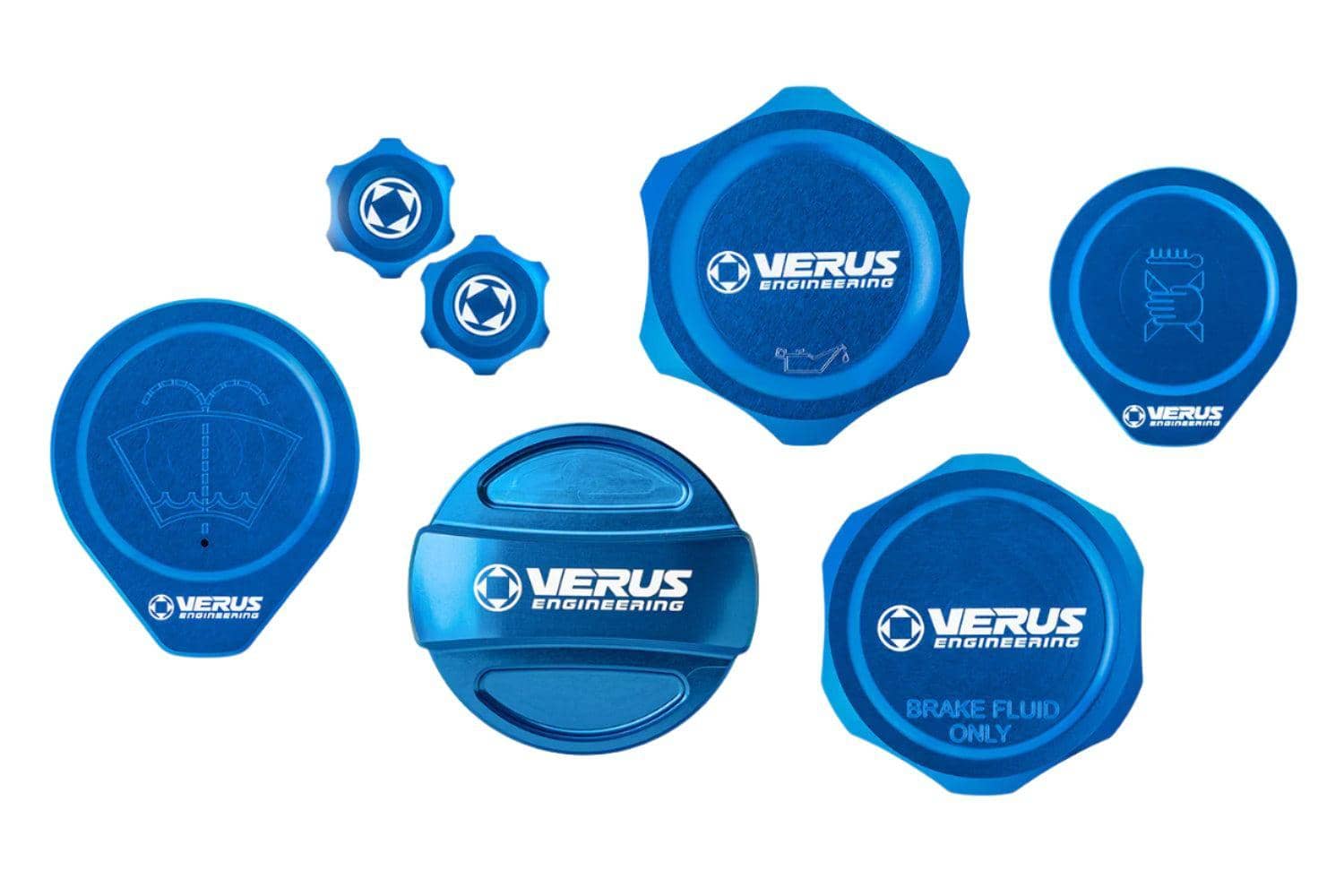 Verus Full Car Cap Kit Blue FHS Style WRX | A0768A-BLU-FHS