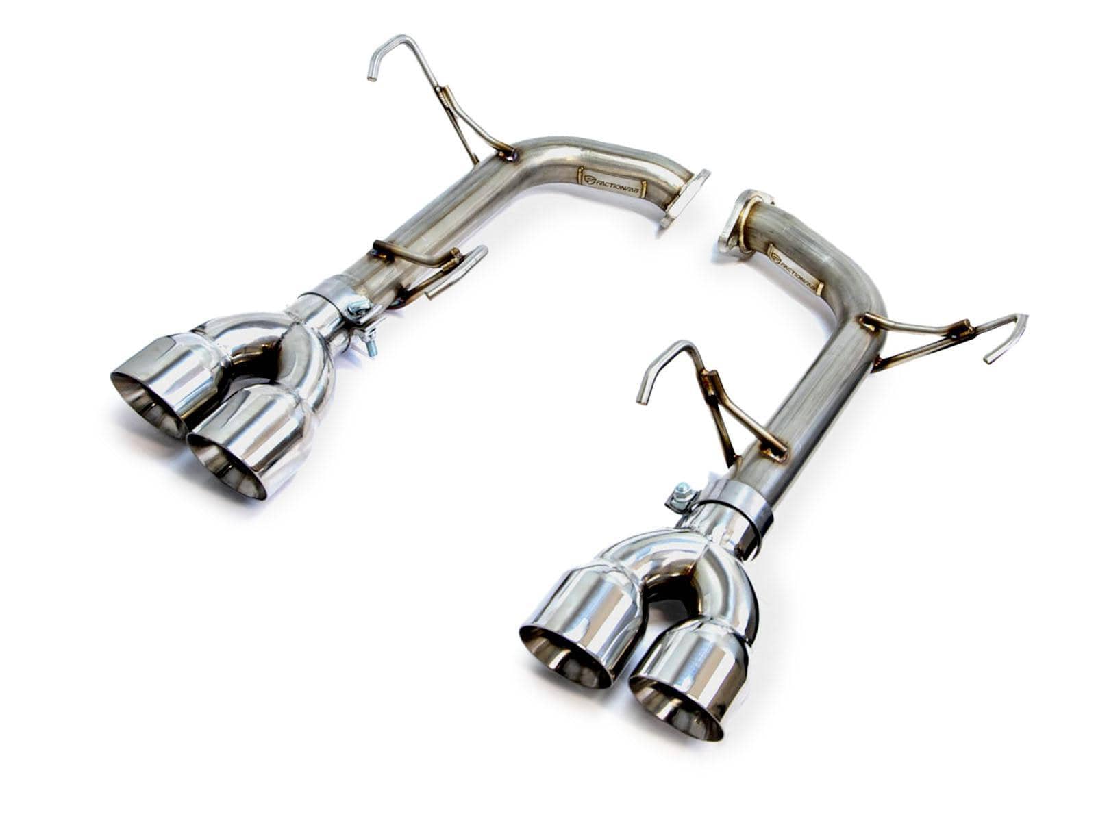 Faction Fab FactionFab Axle Back Exhaust Dual Polished Tip WRX | 1.10255.1