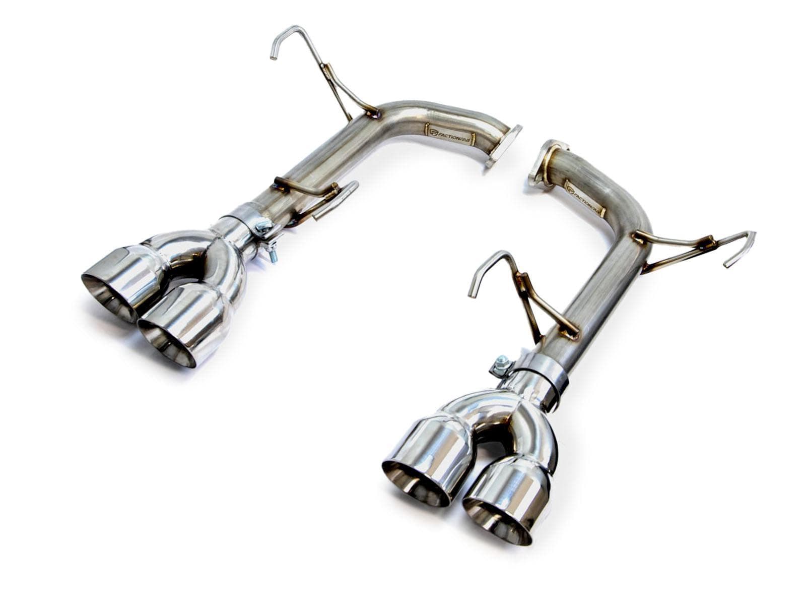 Faction Fab FactionFab Axle Back Exhaust Dual Polished Tip WRX | 1.10255.1