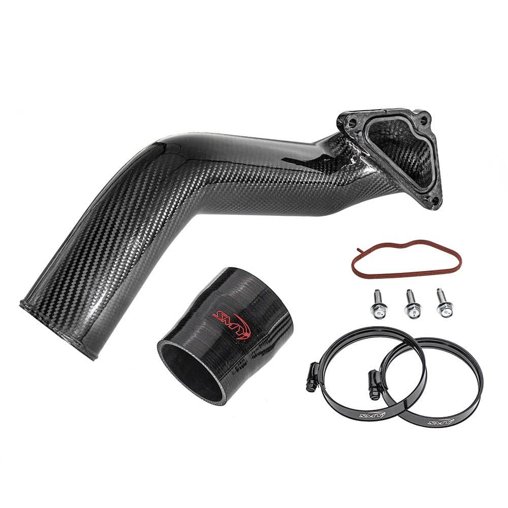 SMY Performance BBC Carbon Fiber Top Mount Intercooler Pipe | SMY-BBC-VBCF