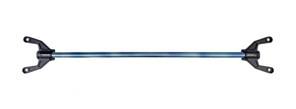 Torque Solution Rear Shock Tower Brace - Titanium Burnt Blue WRX | TS-SU-865-BU